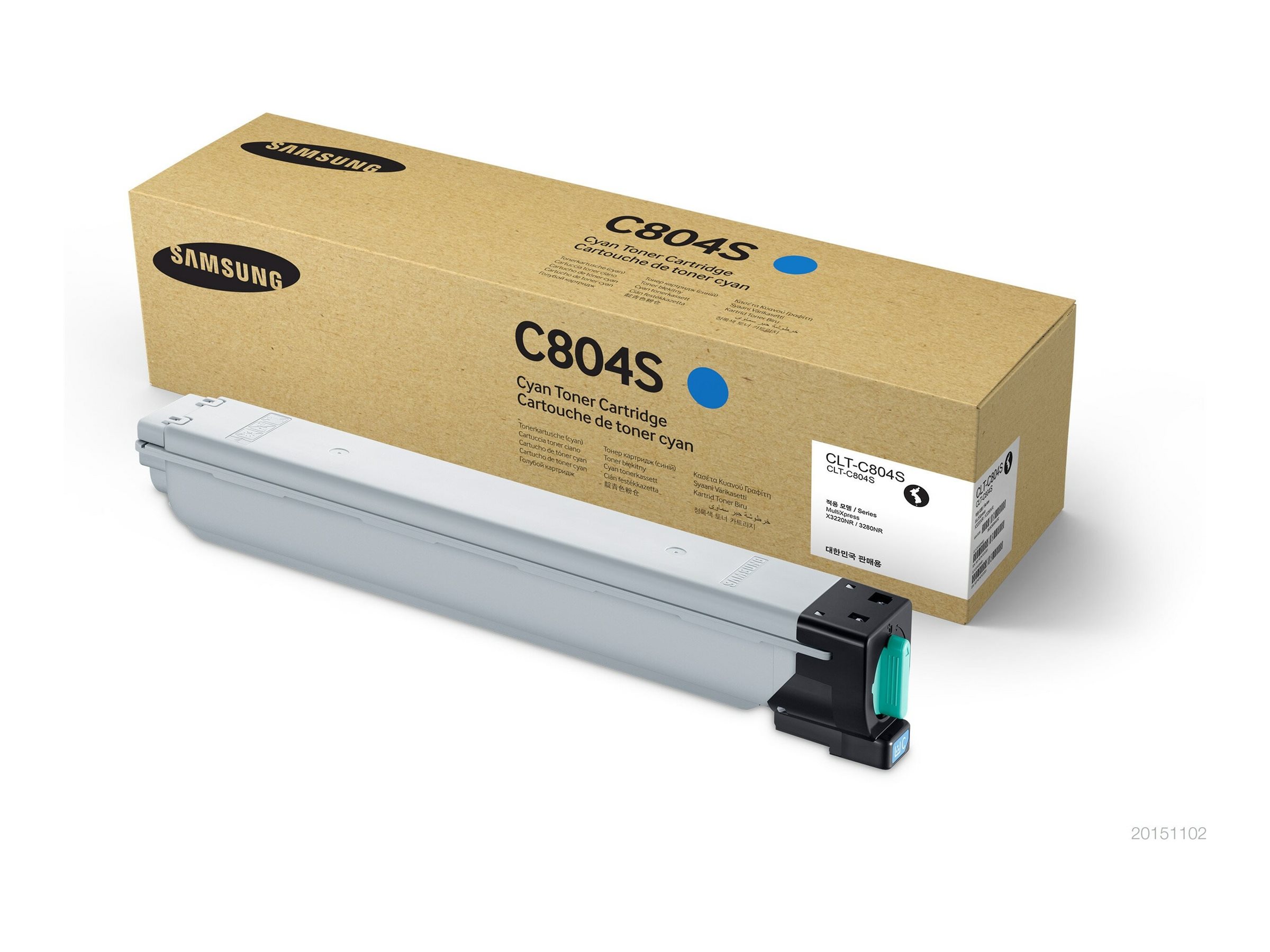 SAMSUNG CLT-C804S Cyan Toner Cartridge