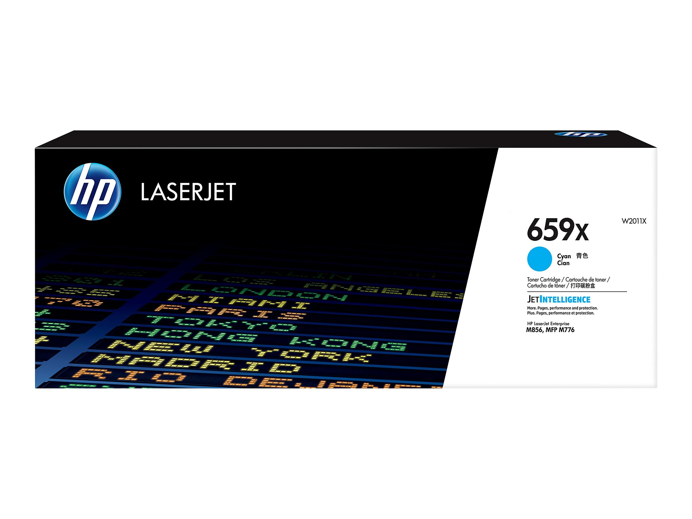HP 659X High Yield Cyan toner