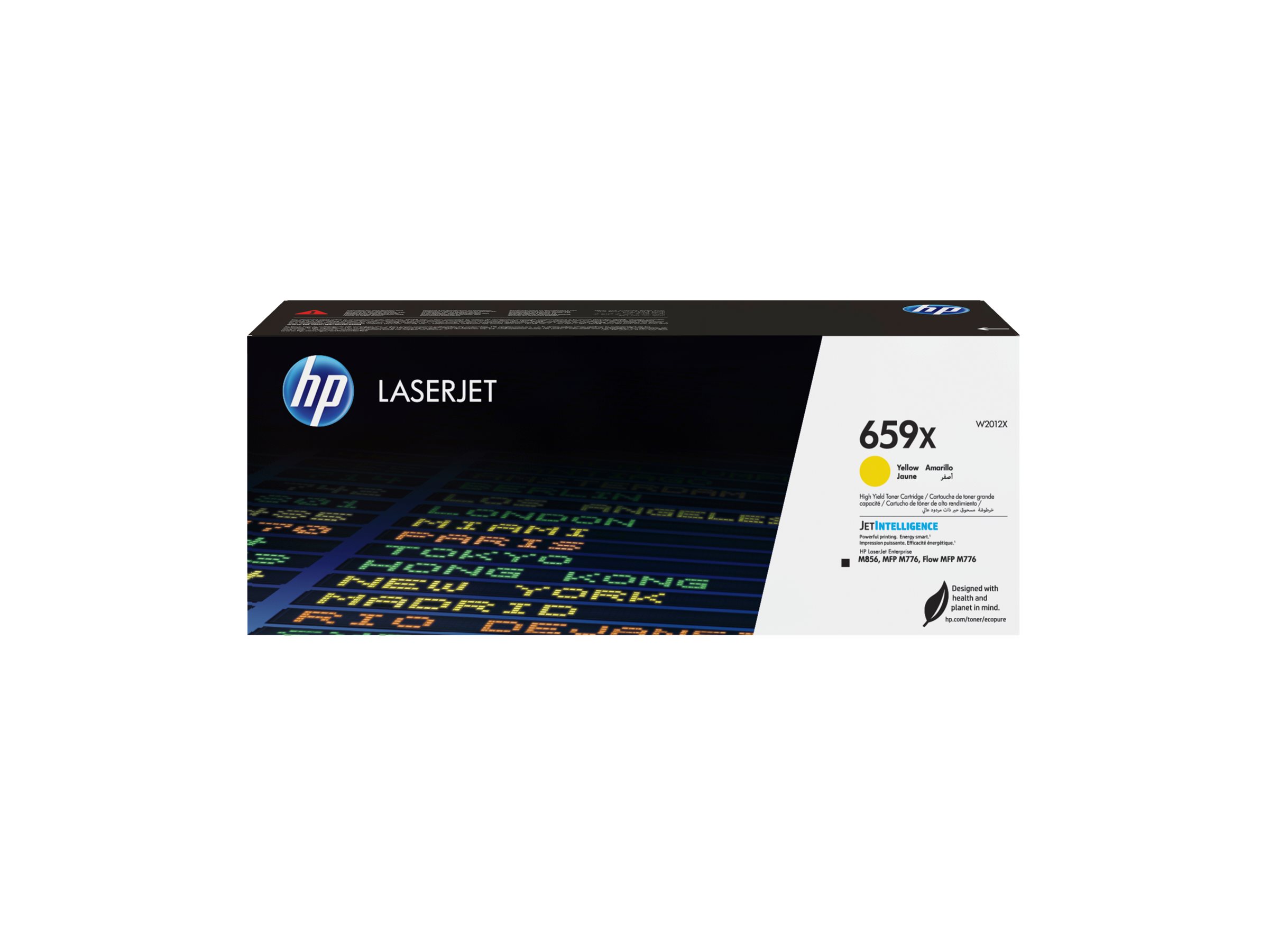 HP 659X High Yield Yellow toner