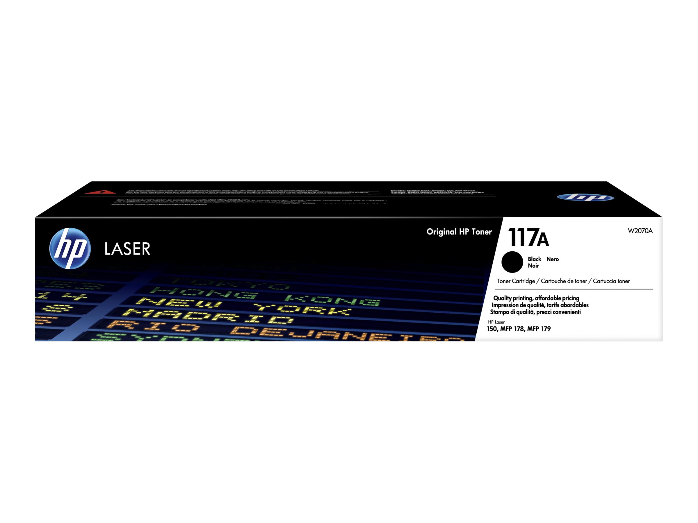 HP Toner 117A W2070A Schwarz