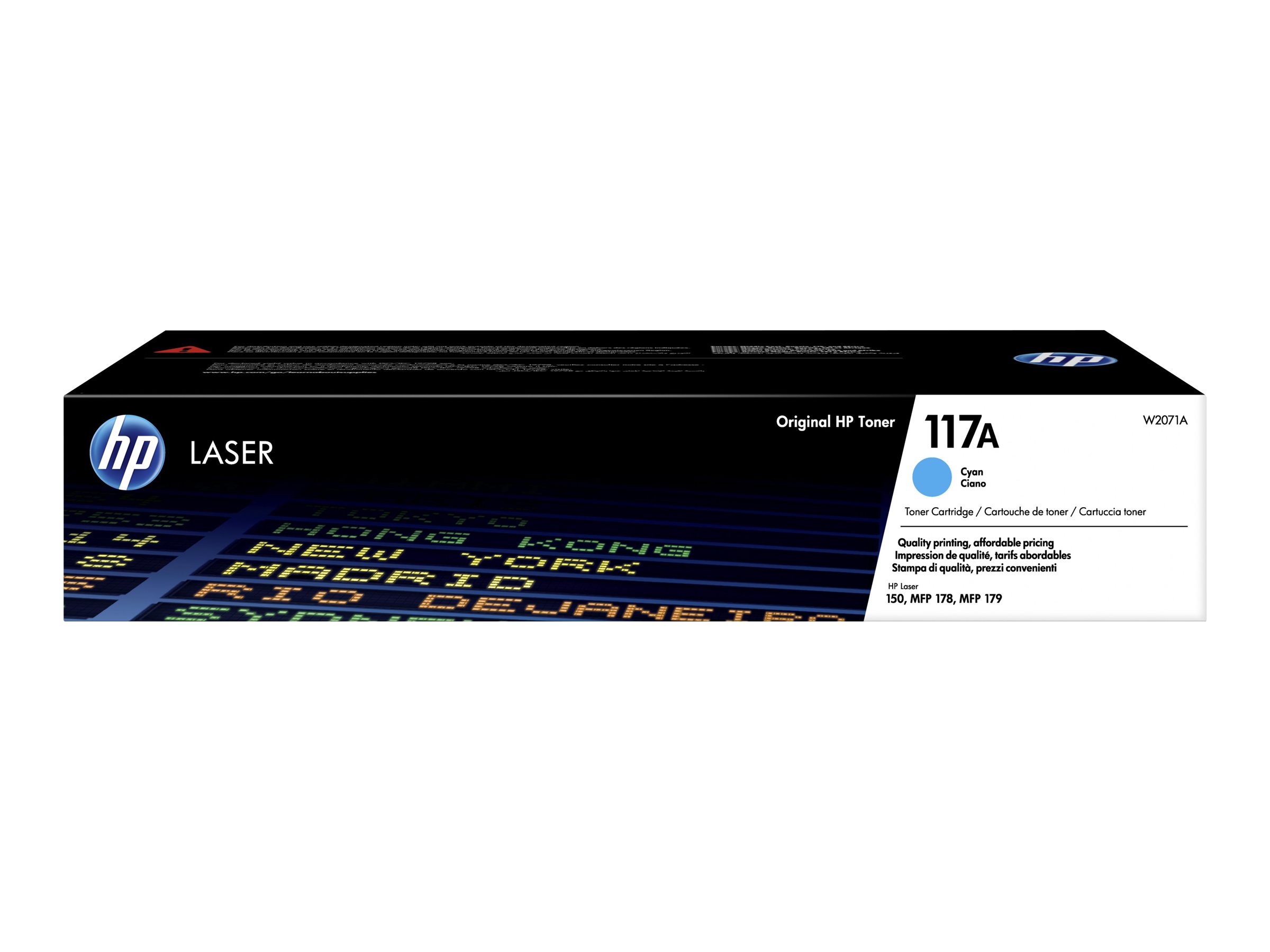 HP Toner 117A W2071A Cyan