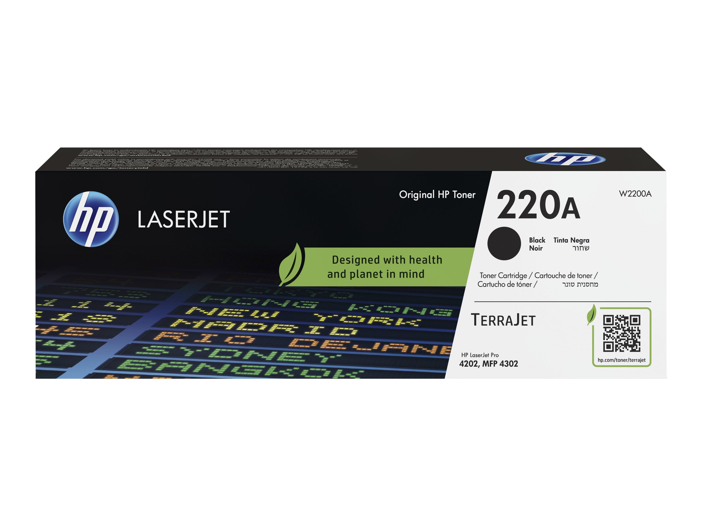 HP 220A Blk LaserJet toner cartridge
