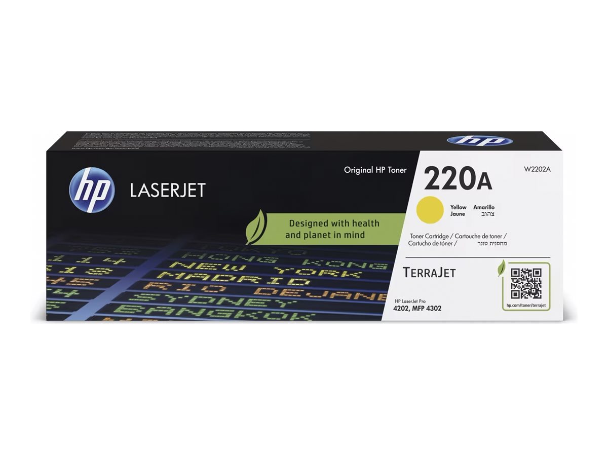 HP 220A Ylw LaserJet toner cartridge