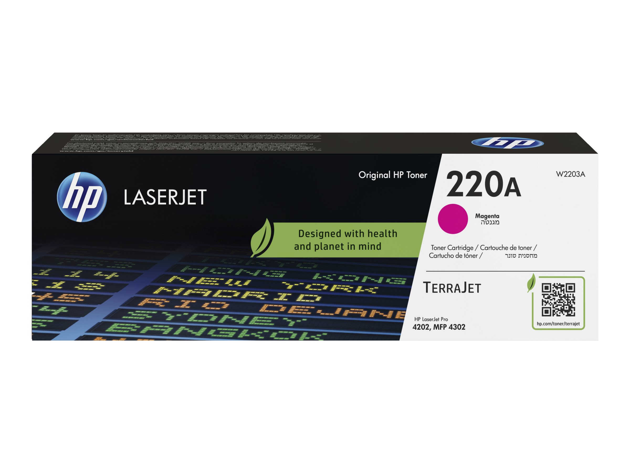 HP 220A Mgn LaserJet toner cartridge