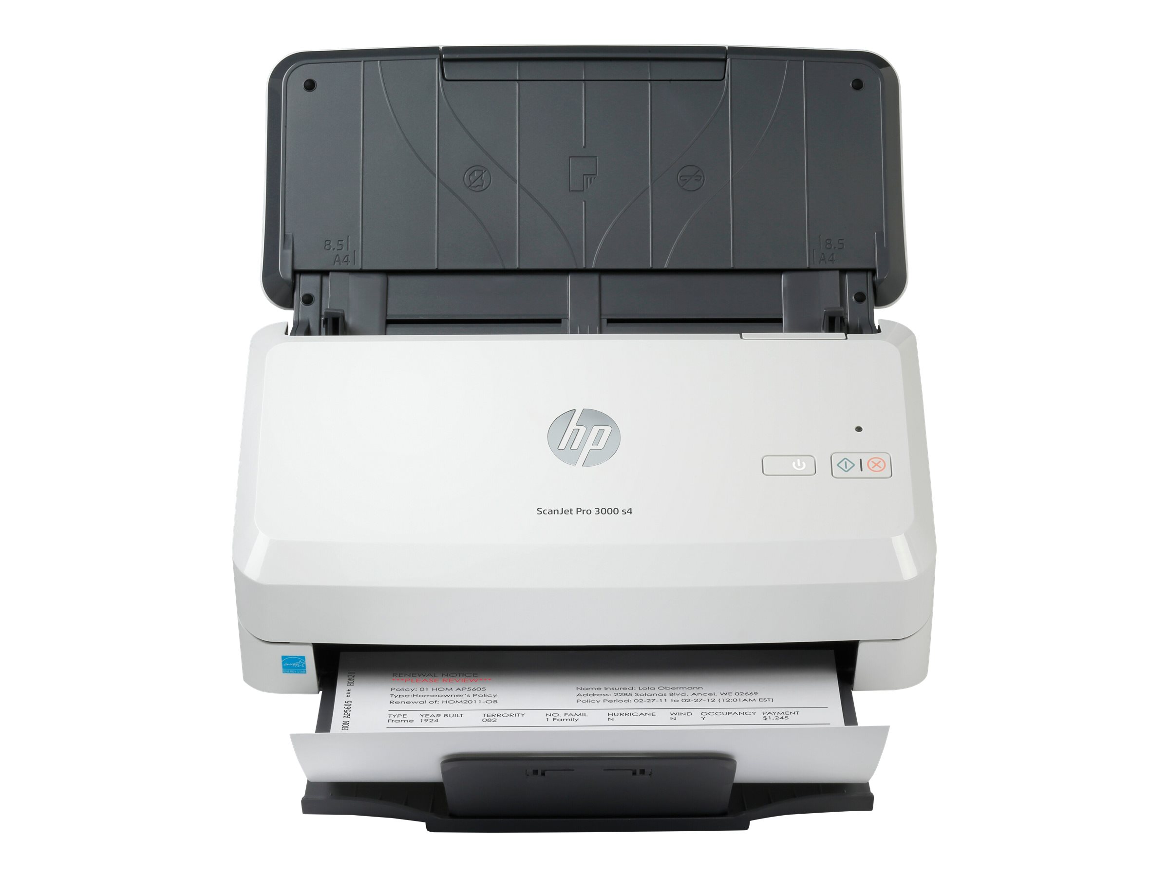 HP Scanjet Pro 3000 s4 Scanner mit Vorlageneinzug 600 x 600 DPI A4 Schwarz, Weiß