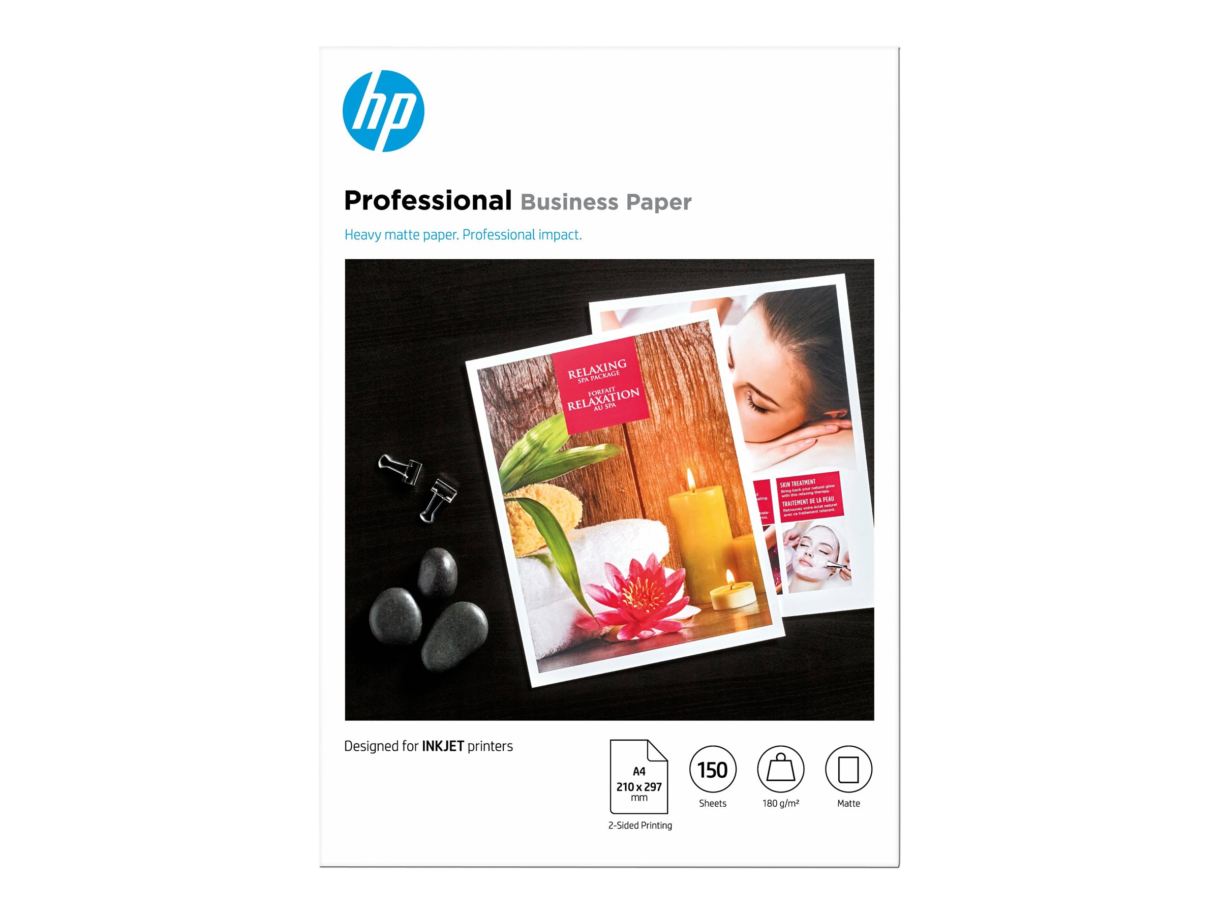 HP Prof Matte Ij A4 180g 150sh FSC Pape