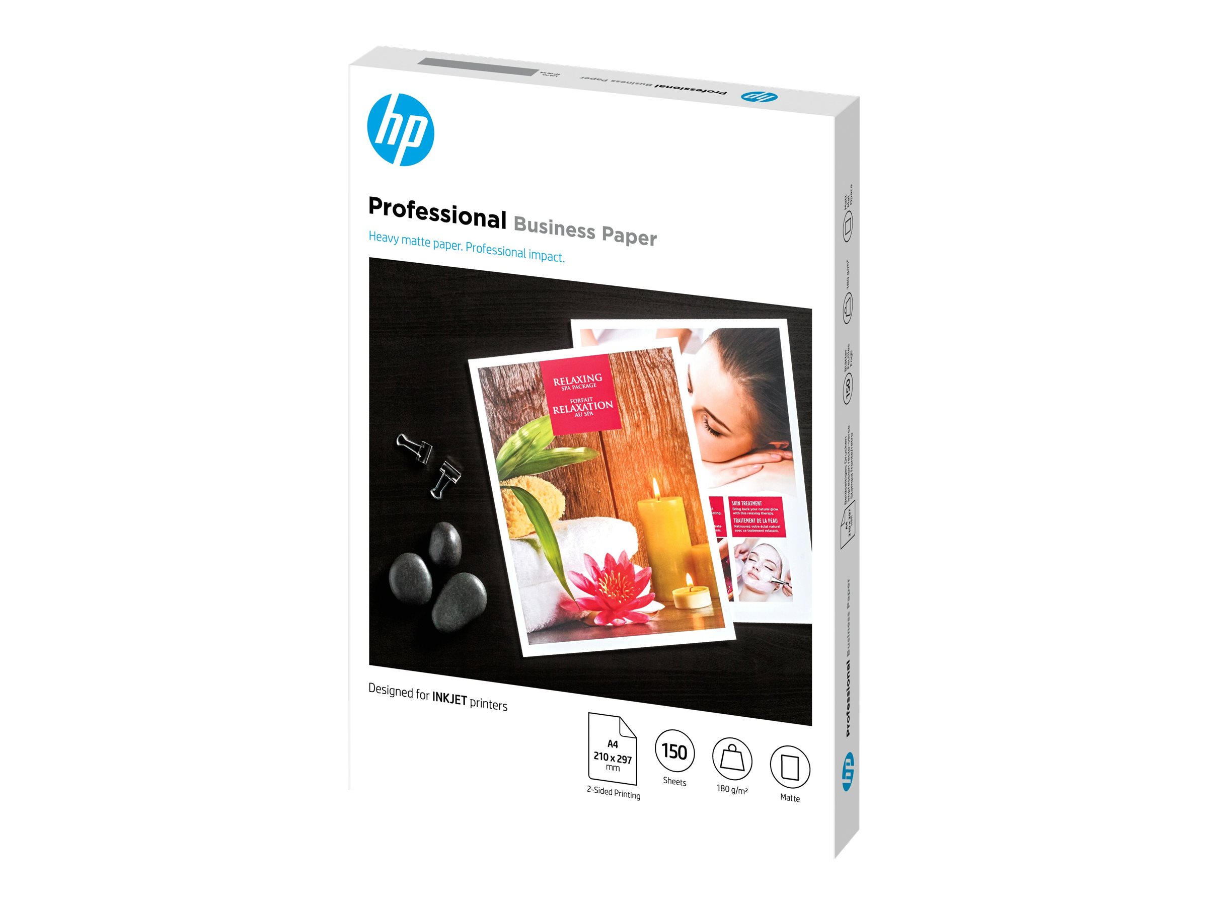 HP Prof Matte Ij A4 180g 150sh FSC Pape