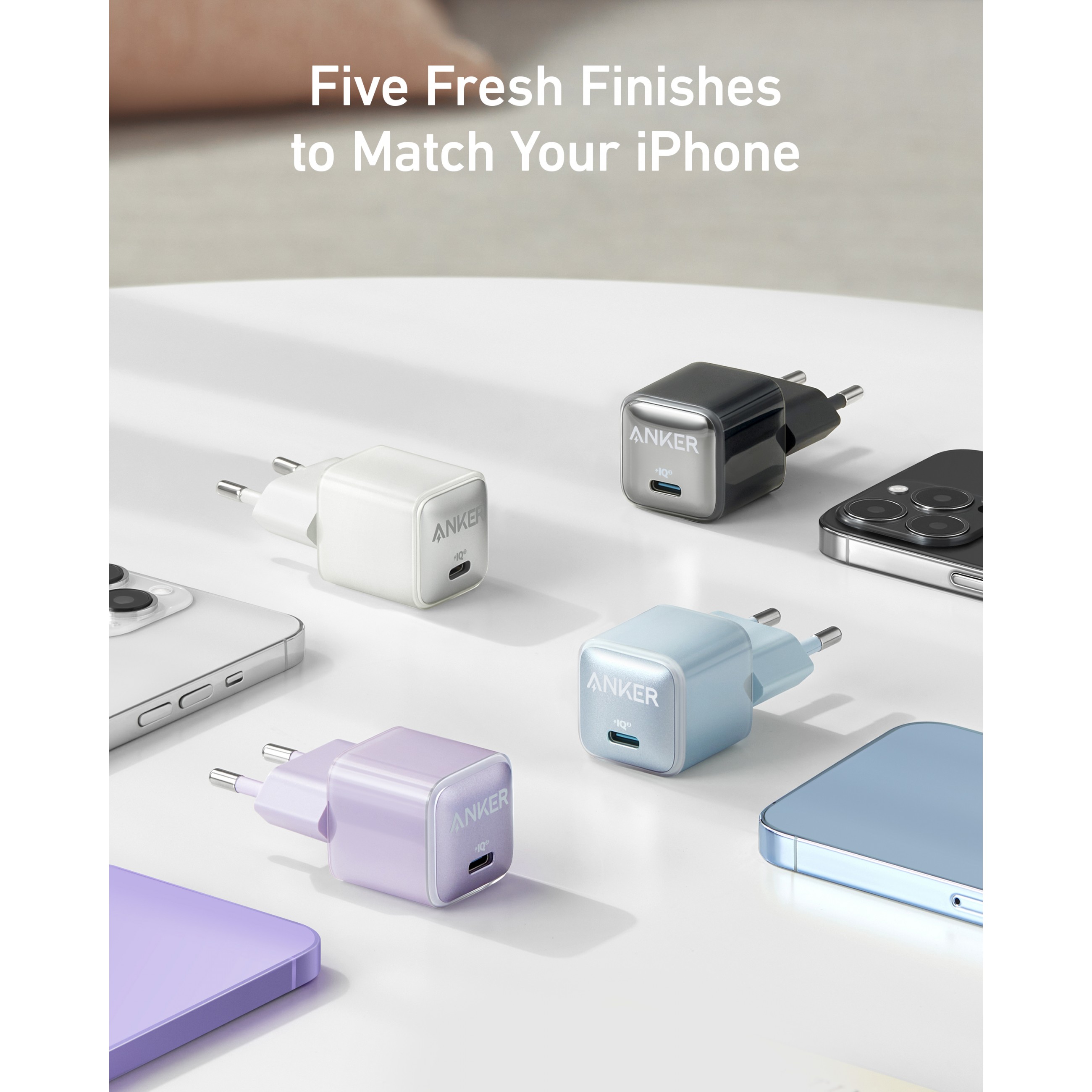 ANKER 512 Charger Nano Pro 20W 1C white