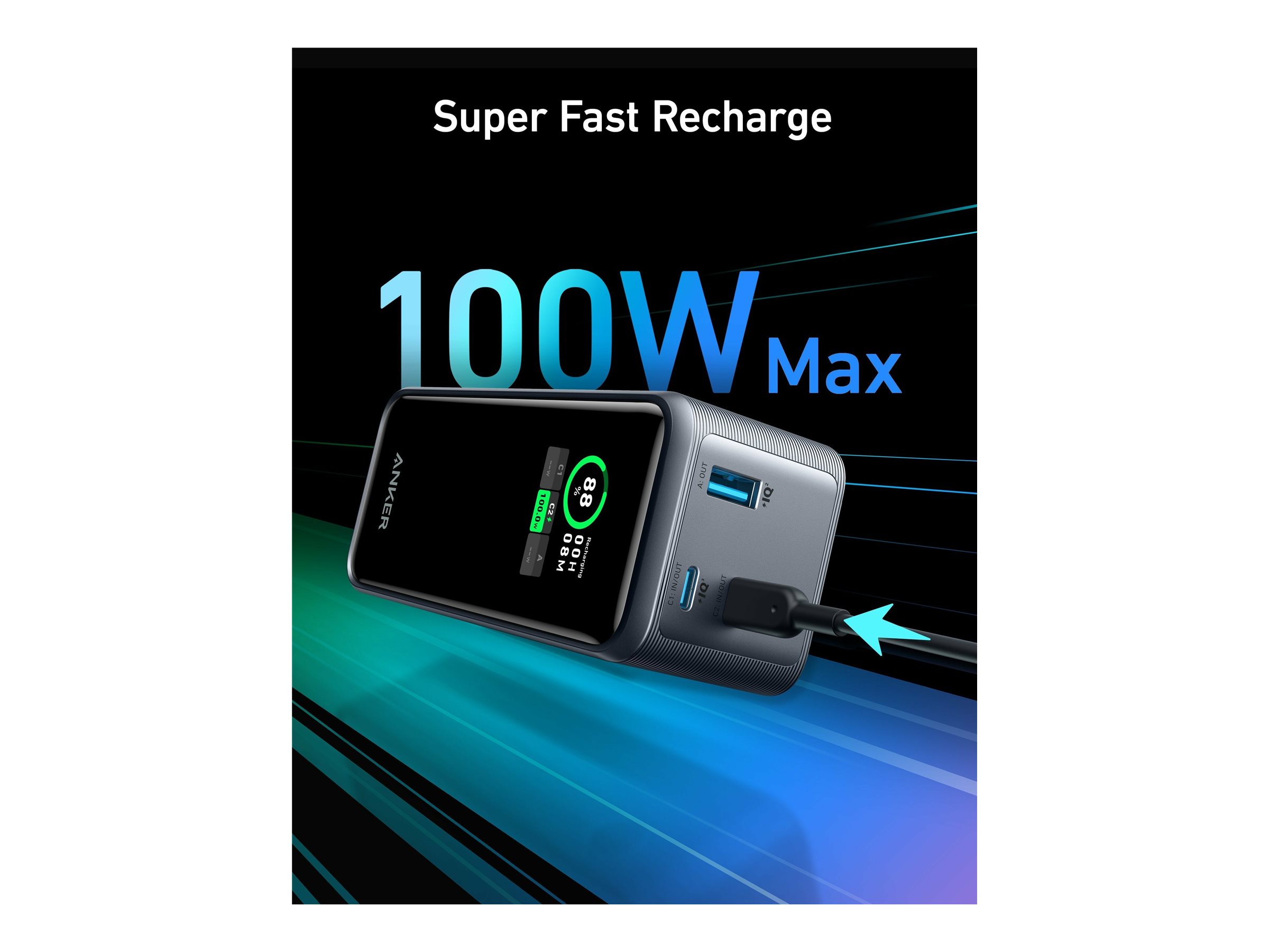 ANKER Prime PowerBank 20.000mAh (200W)