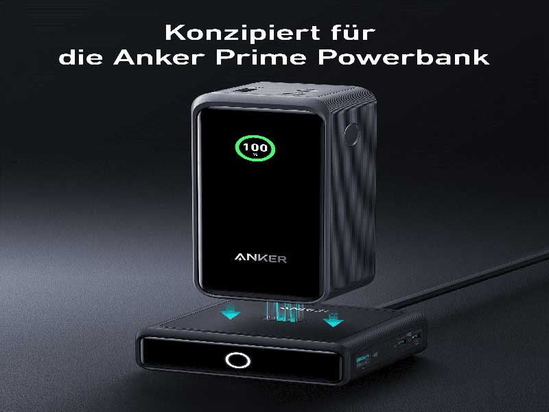 ANKER Ladestation 100W fuer Powerbanks