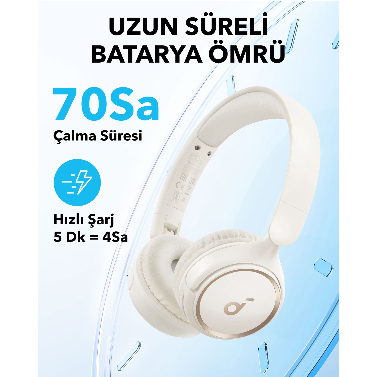 ANKER Soundcore H30i white