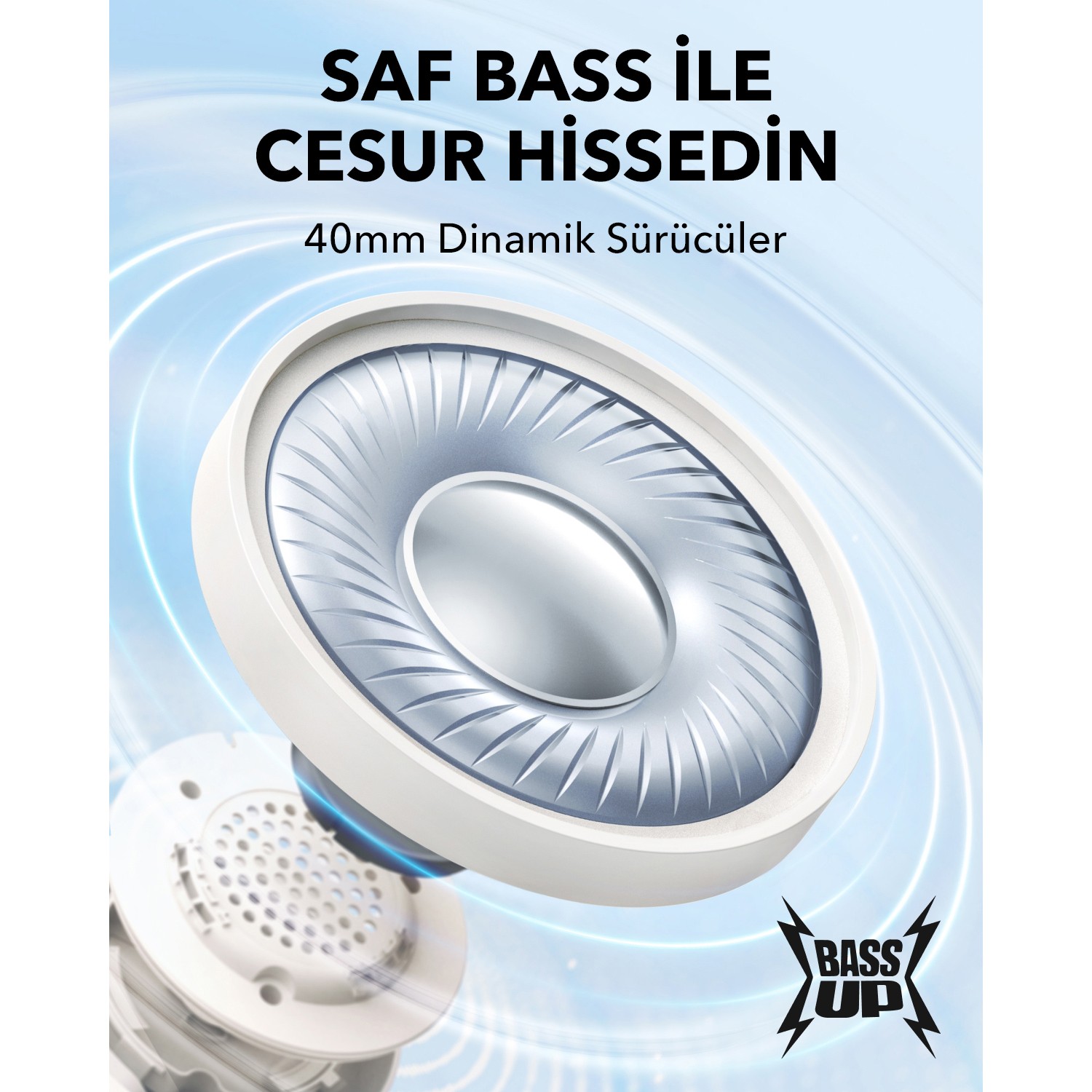 ANKER Soundcore H30i white