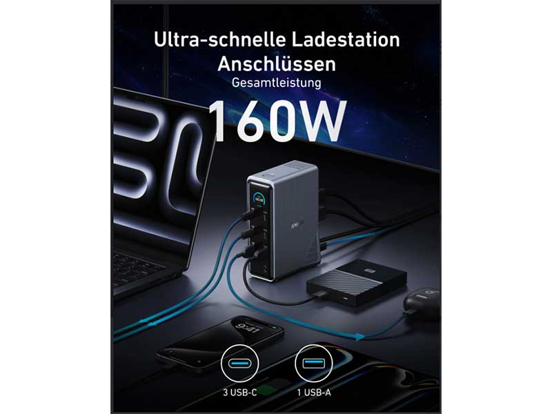 ANKER Prime Charging Dock 14-in-1 160W