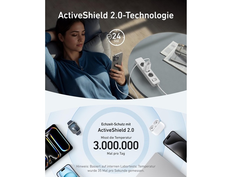 ANKER Nano Charger 100W inkl Kabel weiss