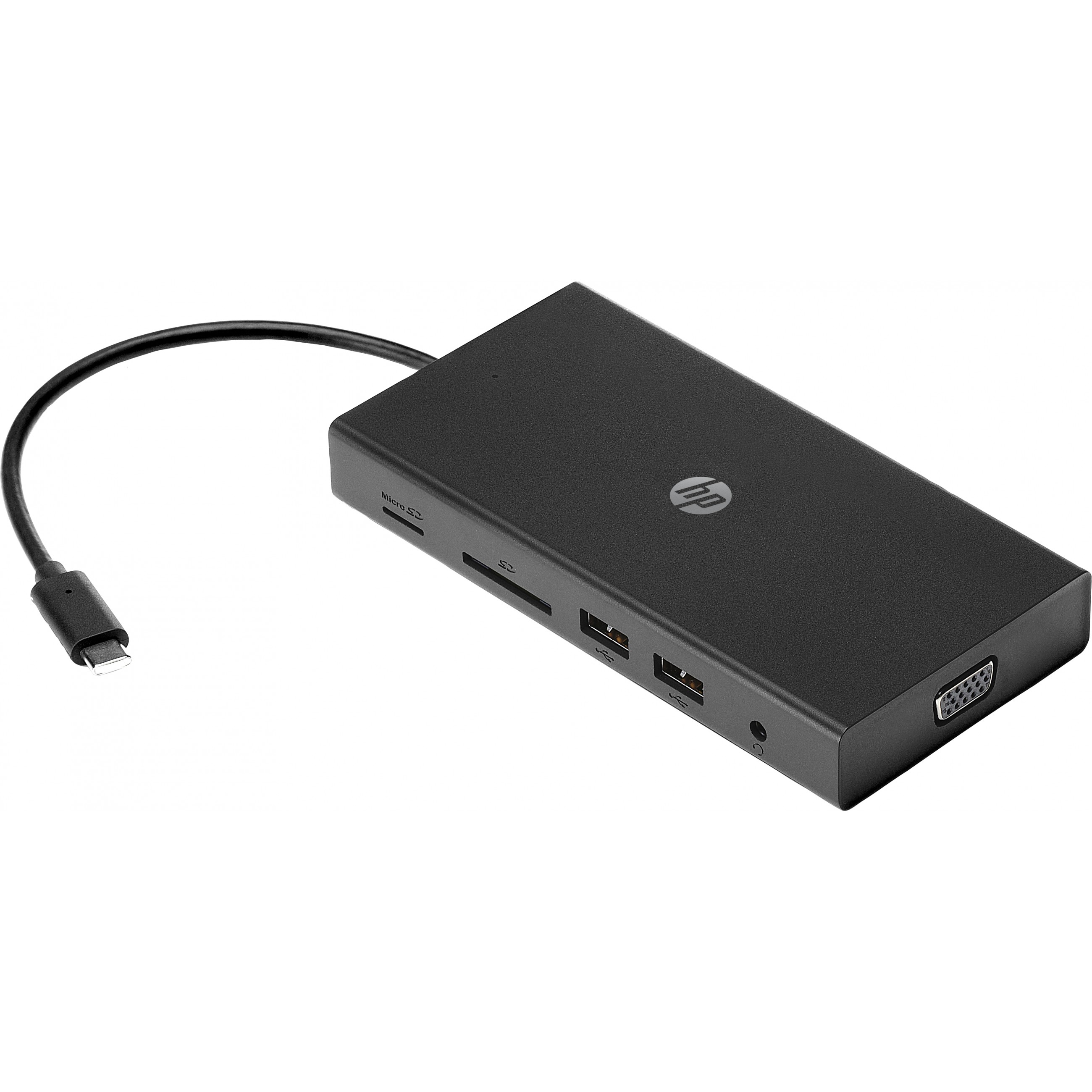 HP Travel USB C Multi Port Hub (P)