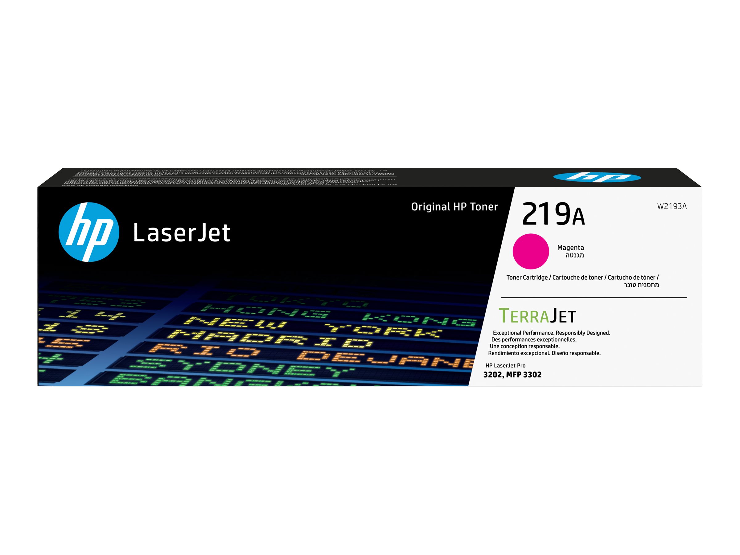 HP 219A      Magenta     LaserJet    Tonerpatrone