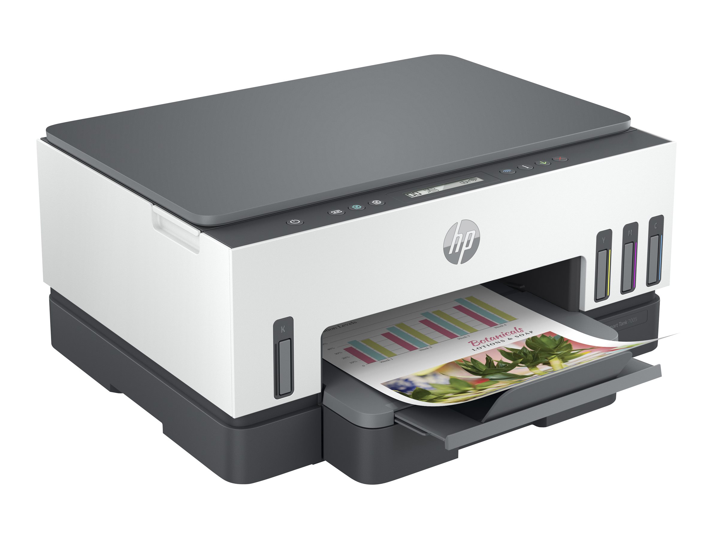 T HP Smart Tank 7005 Tinte-Multifunktionsdrucker 3in1 A4 Bluetooth WiFi Duplex