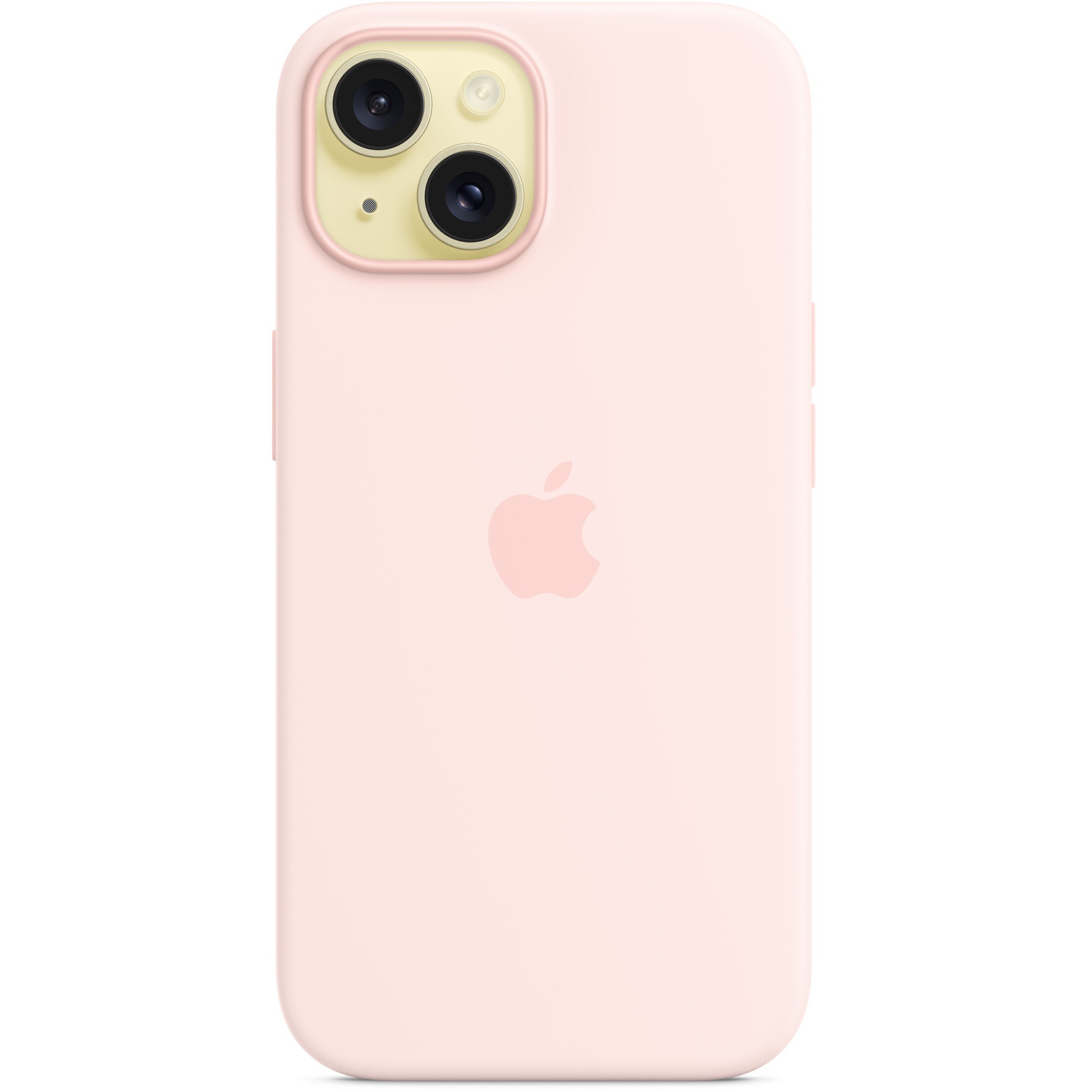 APPLE iPhone 15 Sil Case Mgs Light Pink