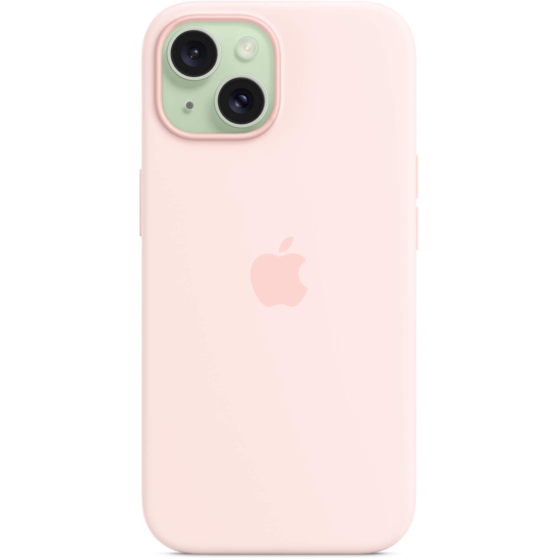 APPLE iPhone 15 Sil Case Mgs Light Pink