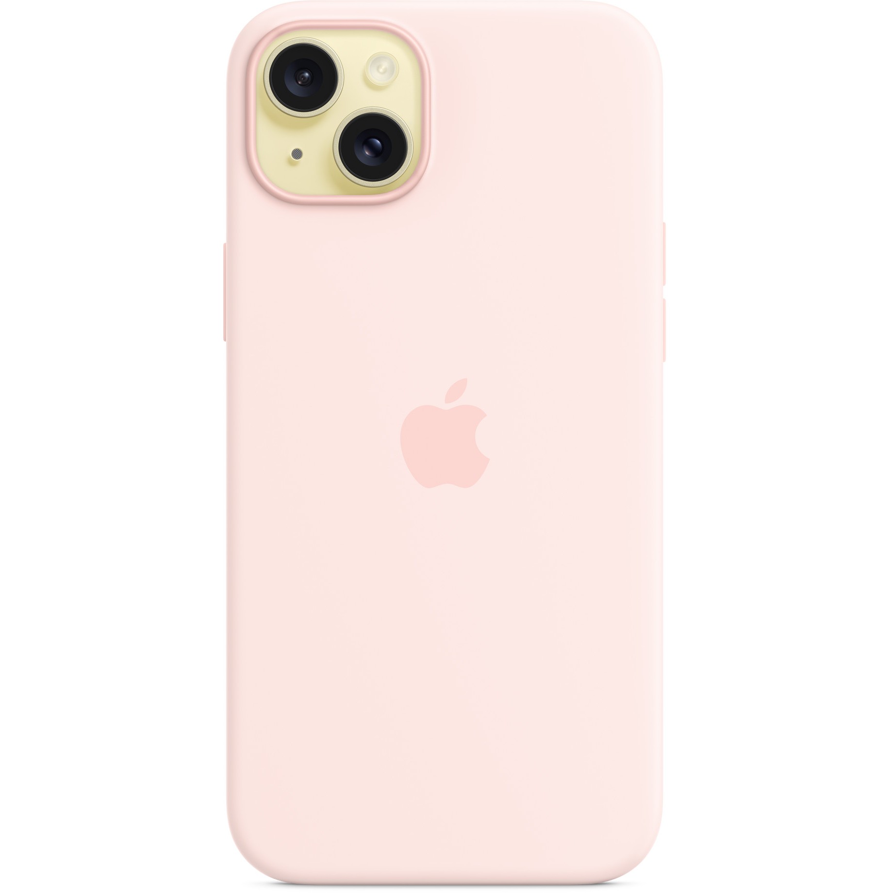 APPLE iPhone 15+ Sil Case Mgs Light Pink