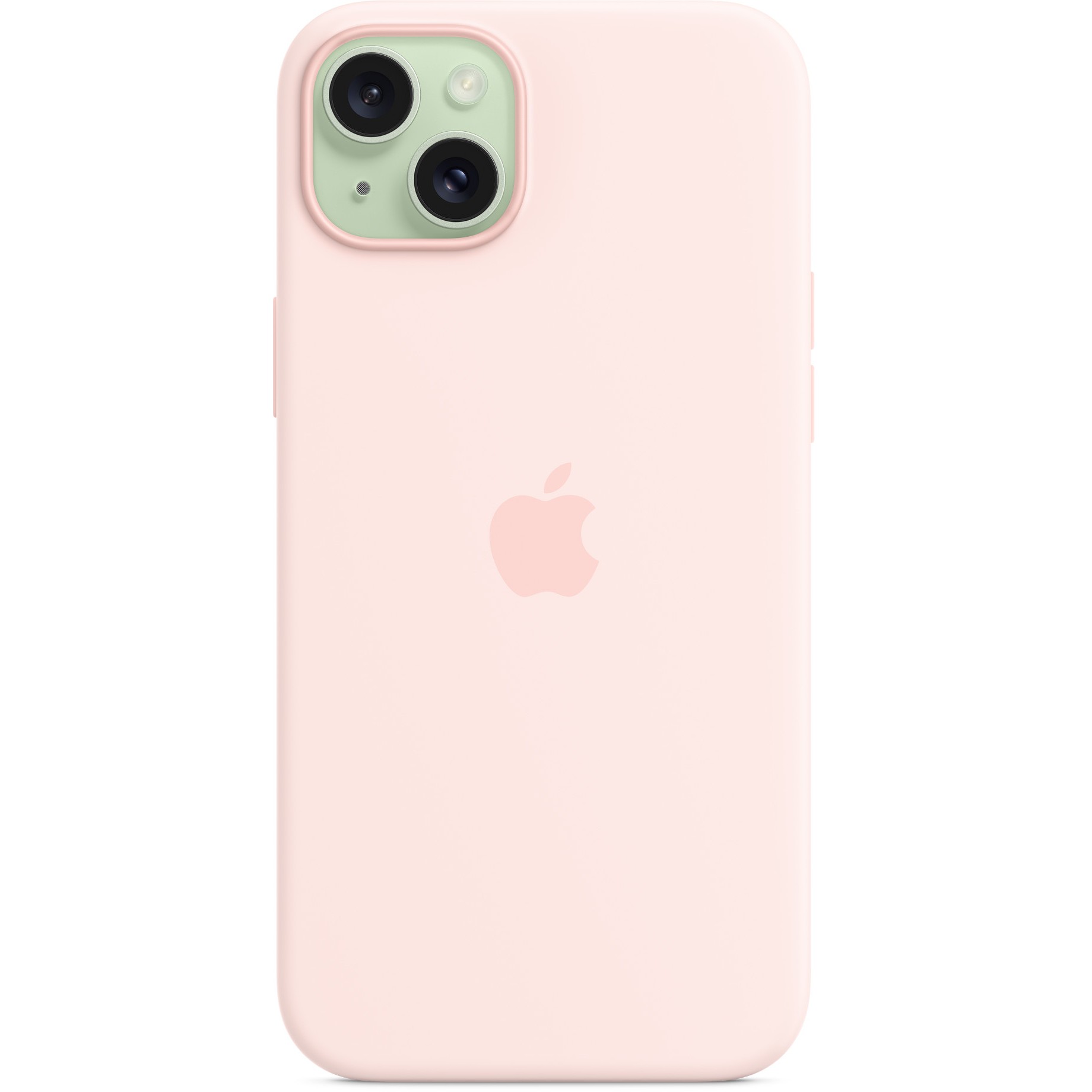 APPLE iPhone 15+ Sil Case Mgs Light Pink