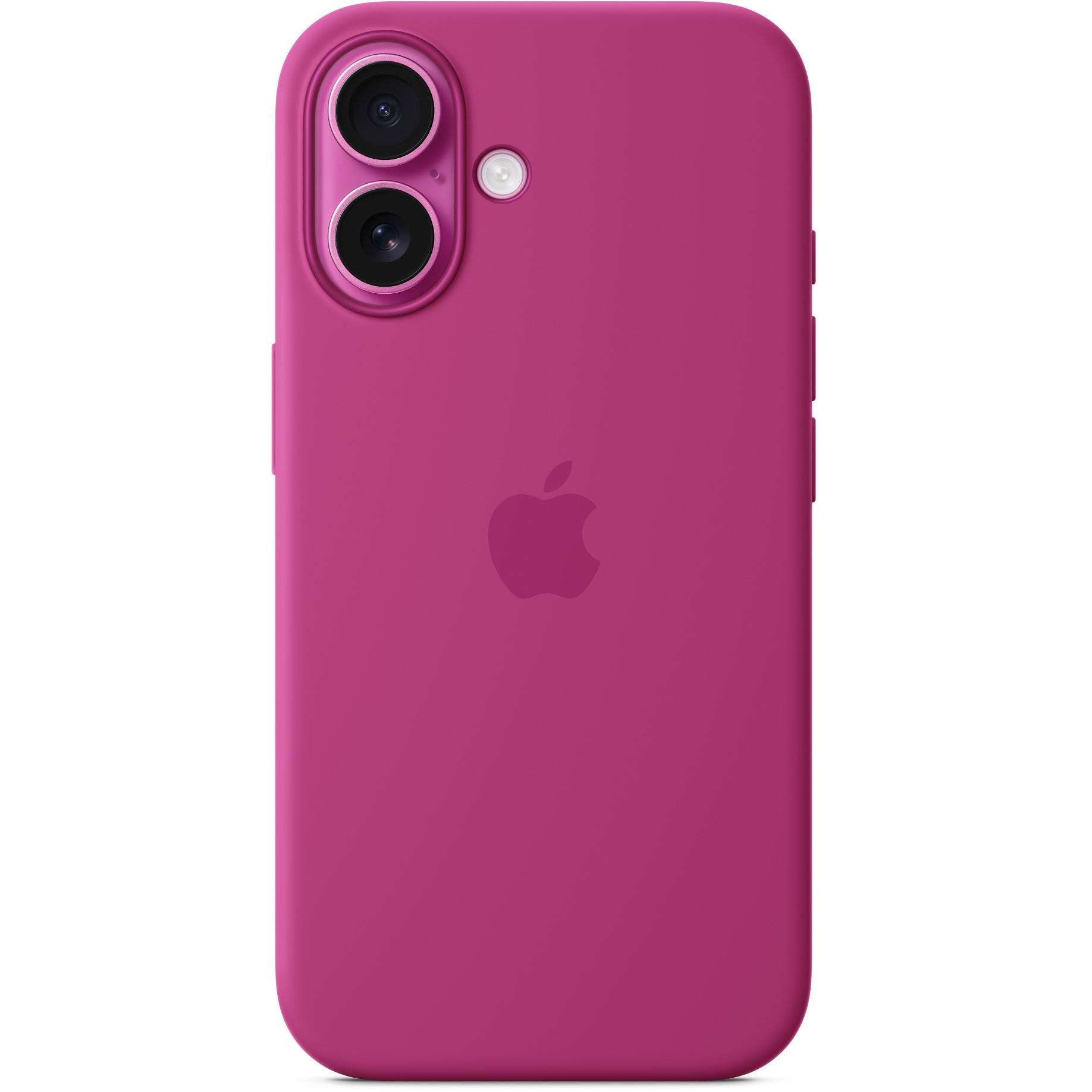 APPLE iPhone 16 Sil Case Mgs Fuchsia