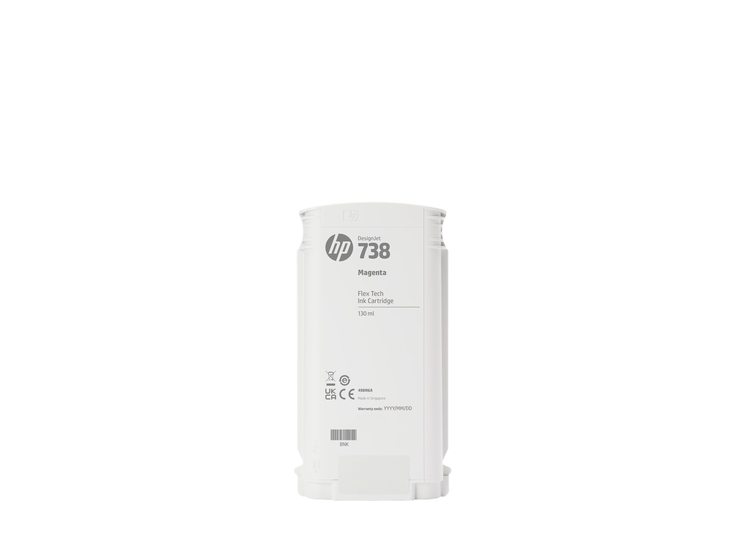 HP 738 130-ml Magenta DesignJet Ink Cart