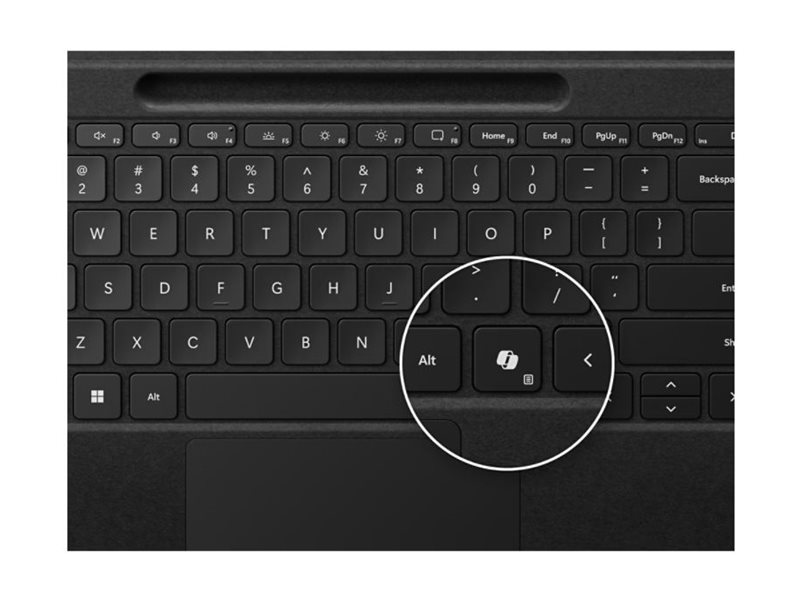 MS Srfc Pro Flex KB w/Slim Pen CM Black