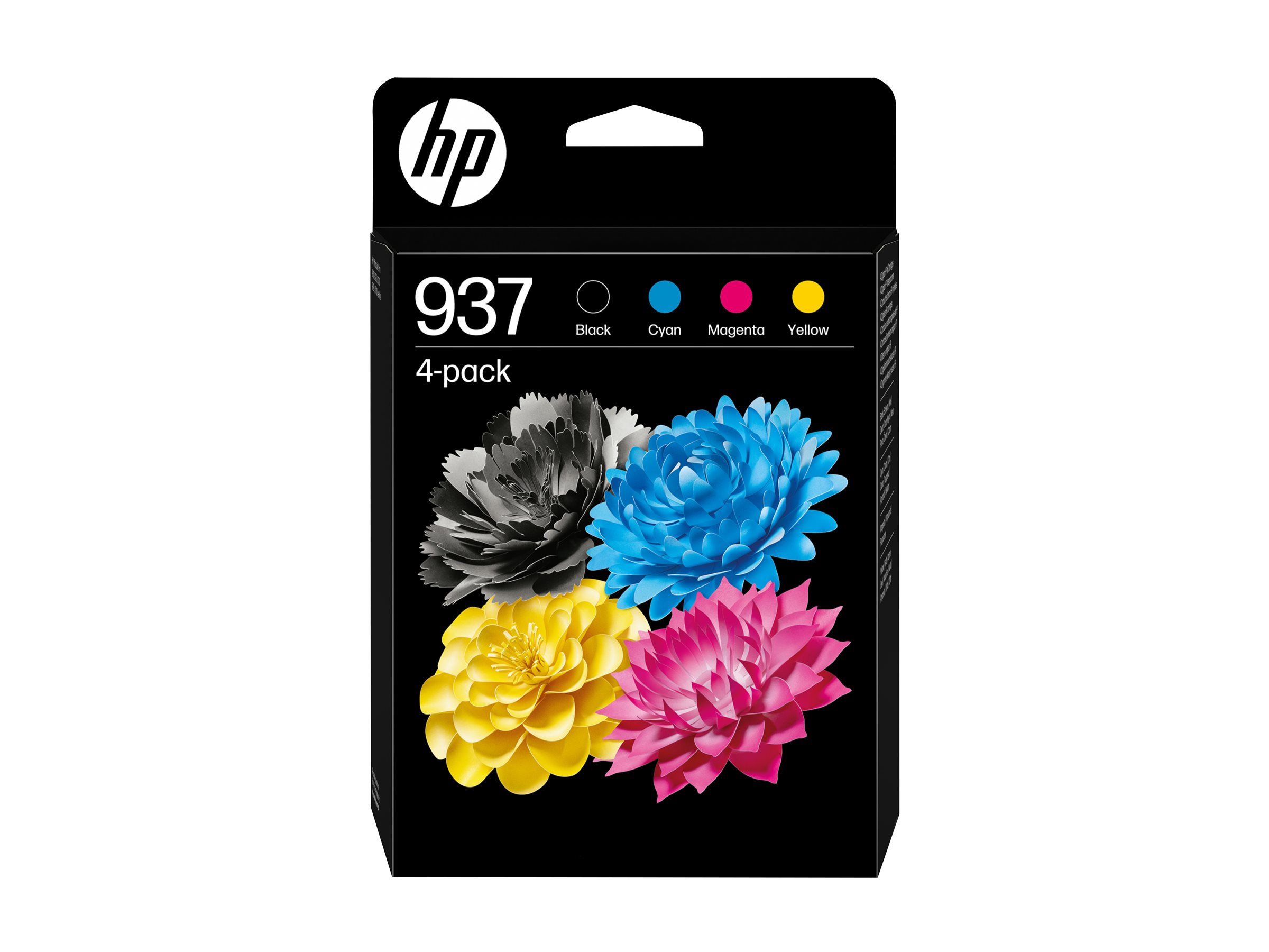 HP 937 4-Pack CMYK(4) Original ink cartridge