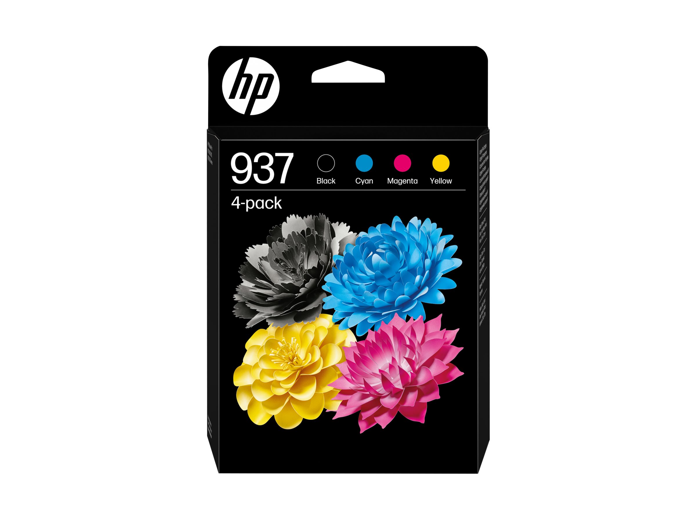 HP 937 4-Pack CMYK(4) Original ink cartridge