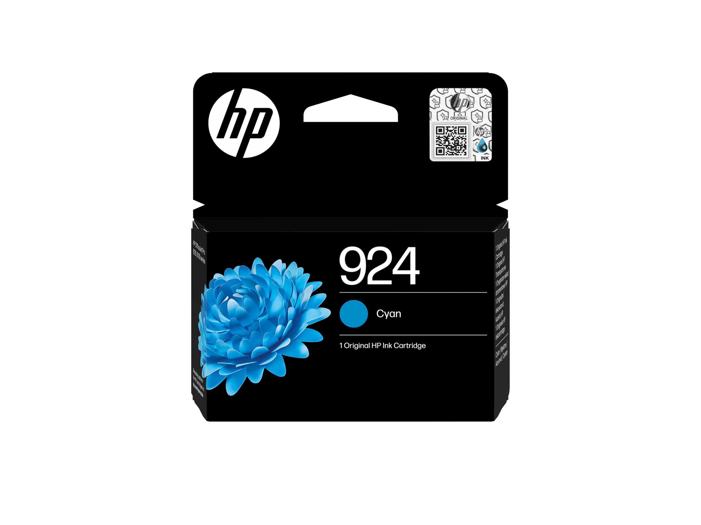 HP 924      Cyan                Tintenpatrone