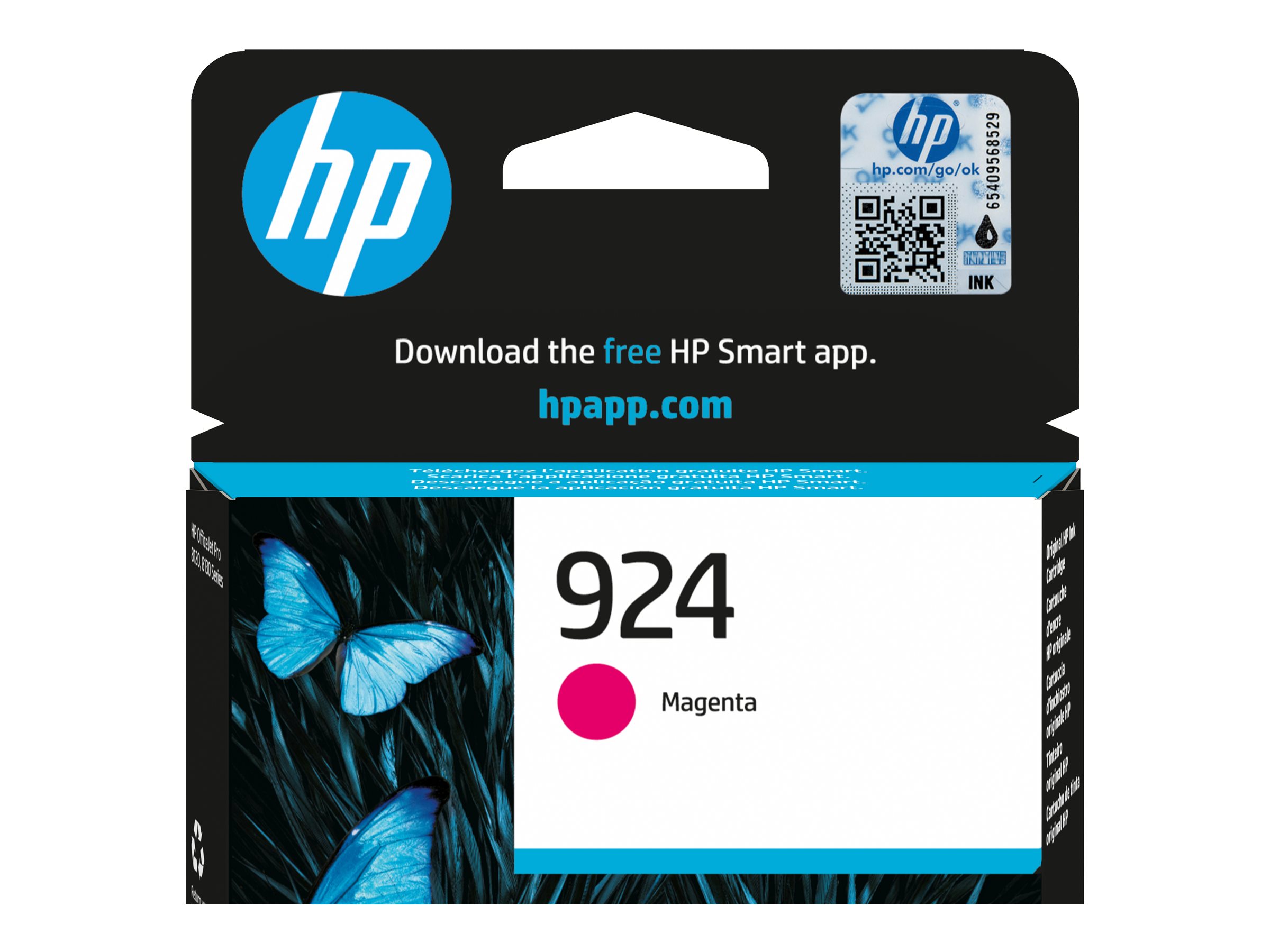 HP 924      Magenta             Tintenpatrone