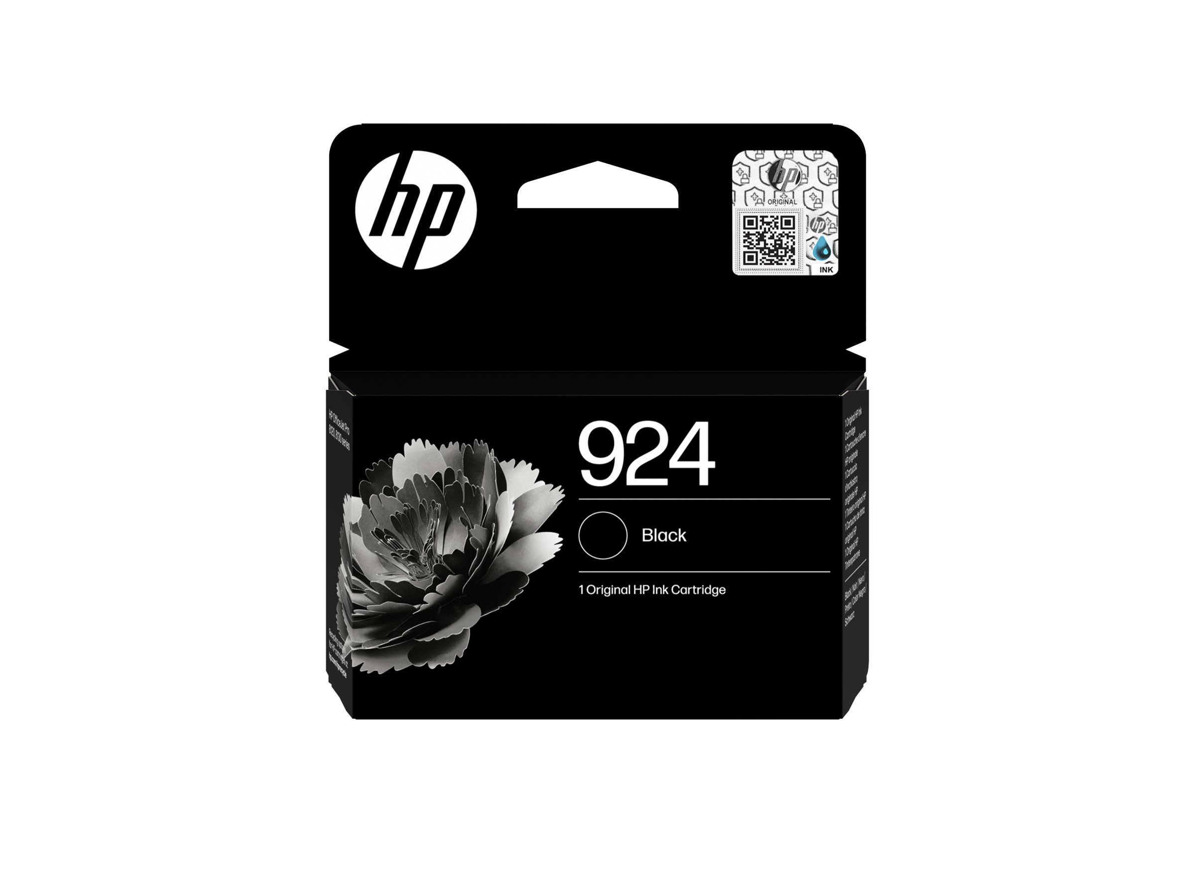 HP 924      Schwarz             Tintenpatrone