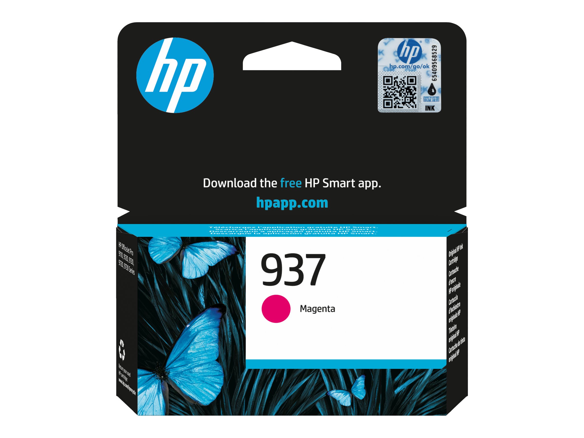 HP 937      Magenta             Tintenpatrone
