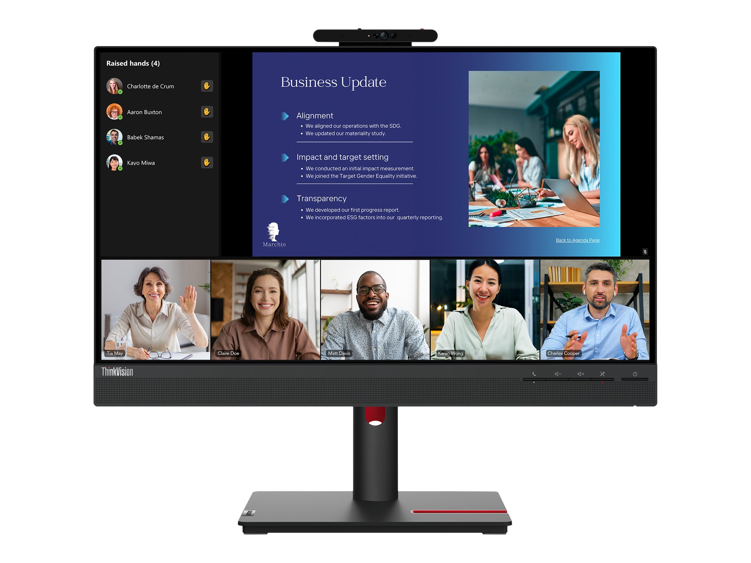 LENOVO ThinkVision T24v-30 60,45cm TS