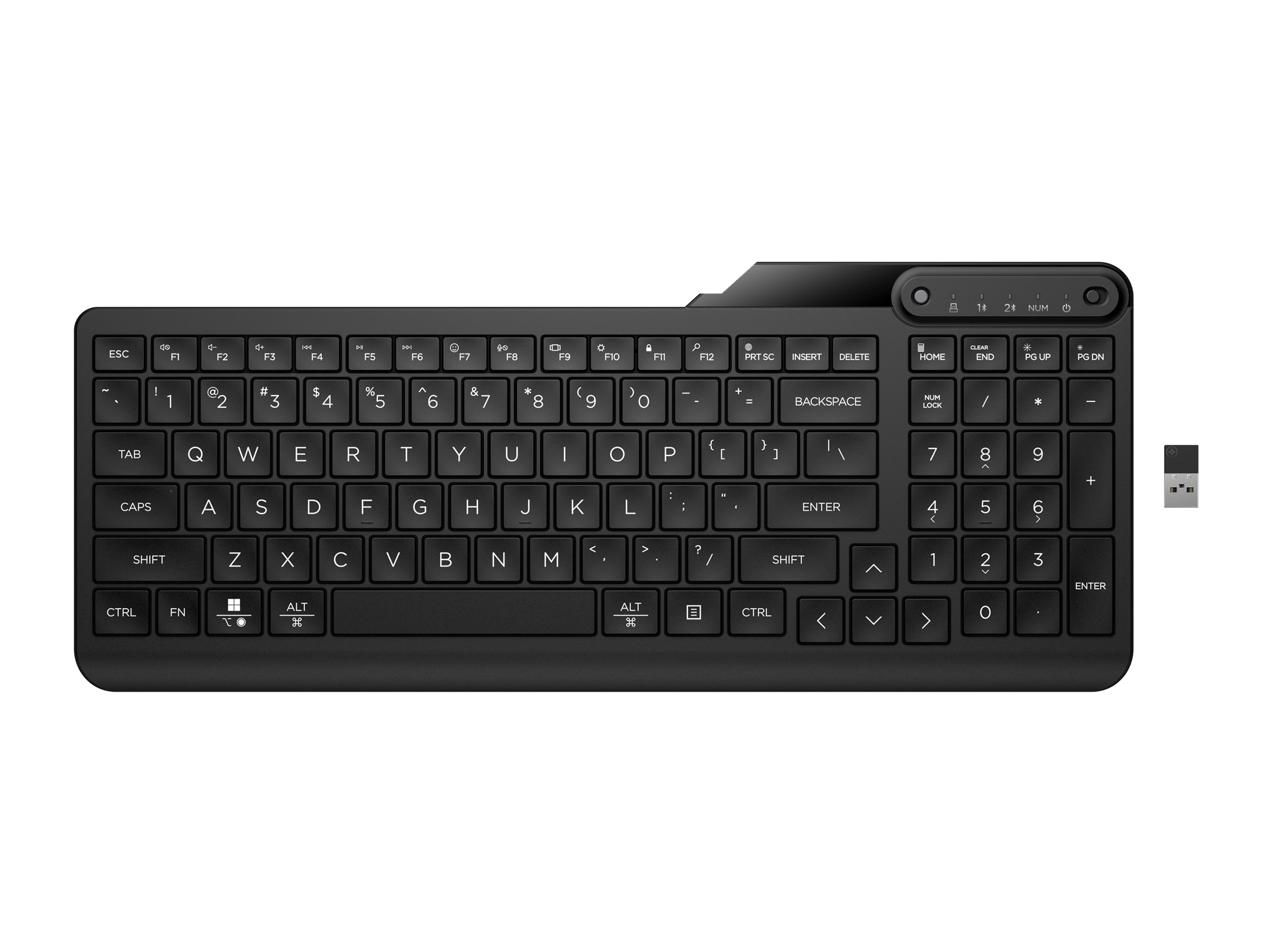 HP 475 Dual-Mode Wireless Keyboard (DE)