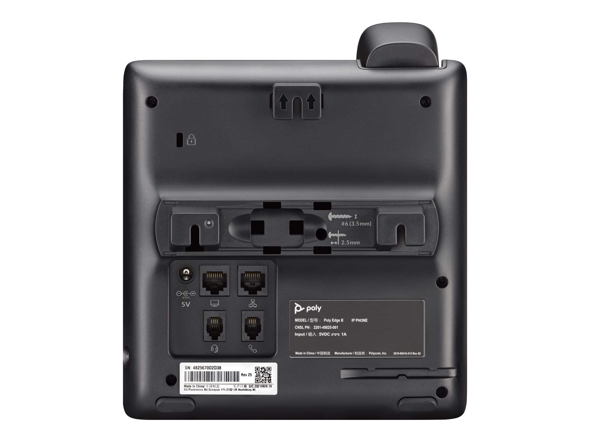HP Poly Edge B20 IP Phone & PoE-enabled