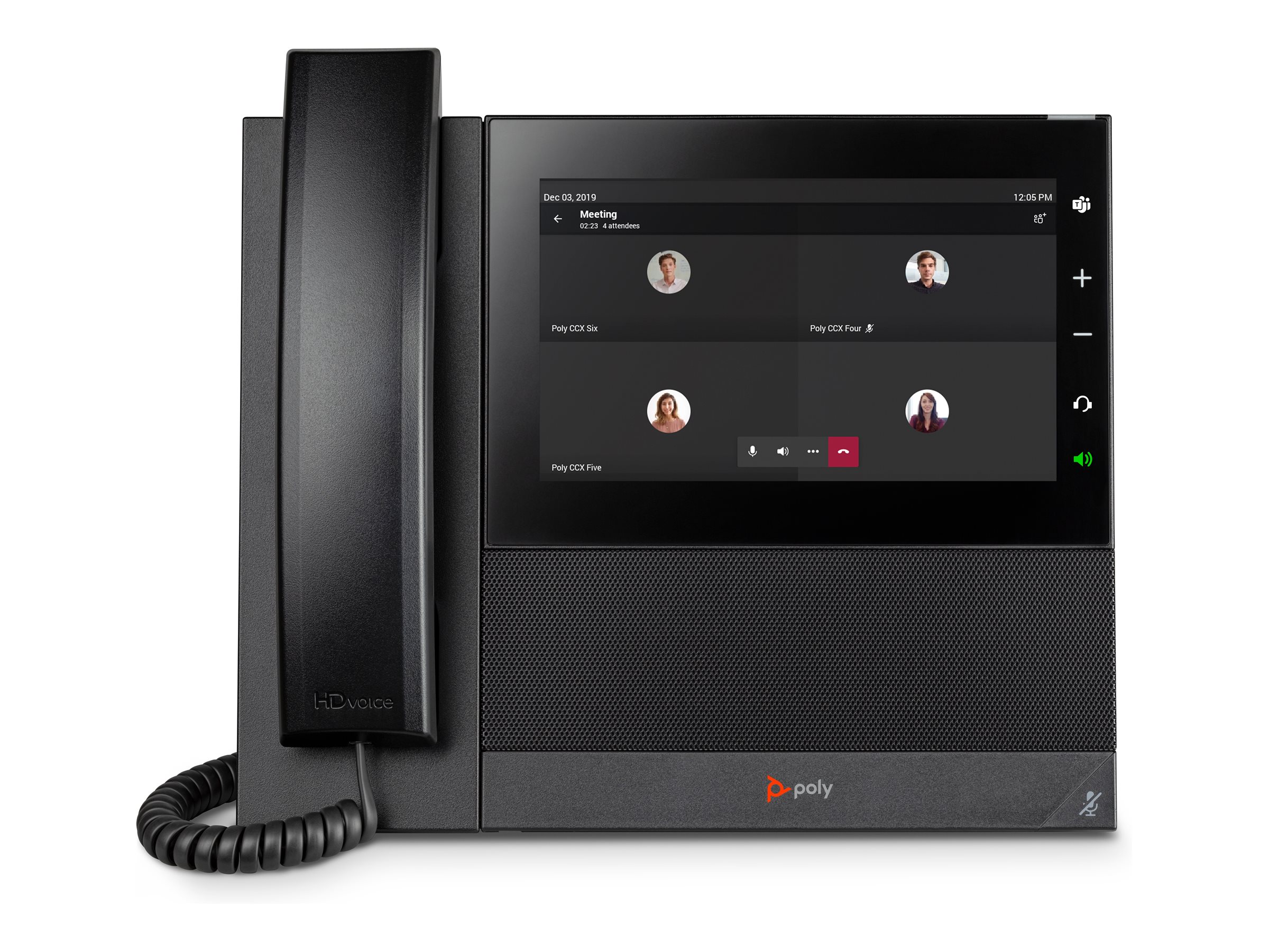 HP Poly CCX 600 Business Media Phone MS