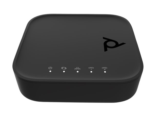 HP Poly ATA 402 2FXS Voice VoIP Adapter