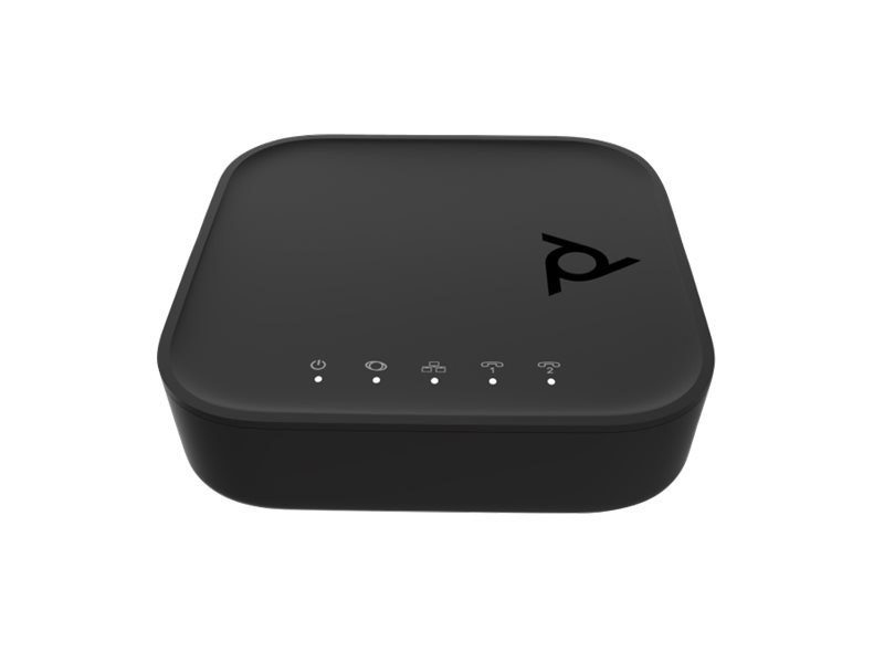 HP Poly ATA 402 2FXS Voice VoIP Adapter