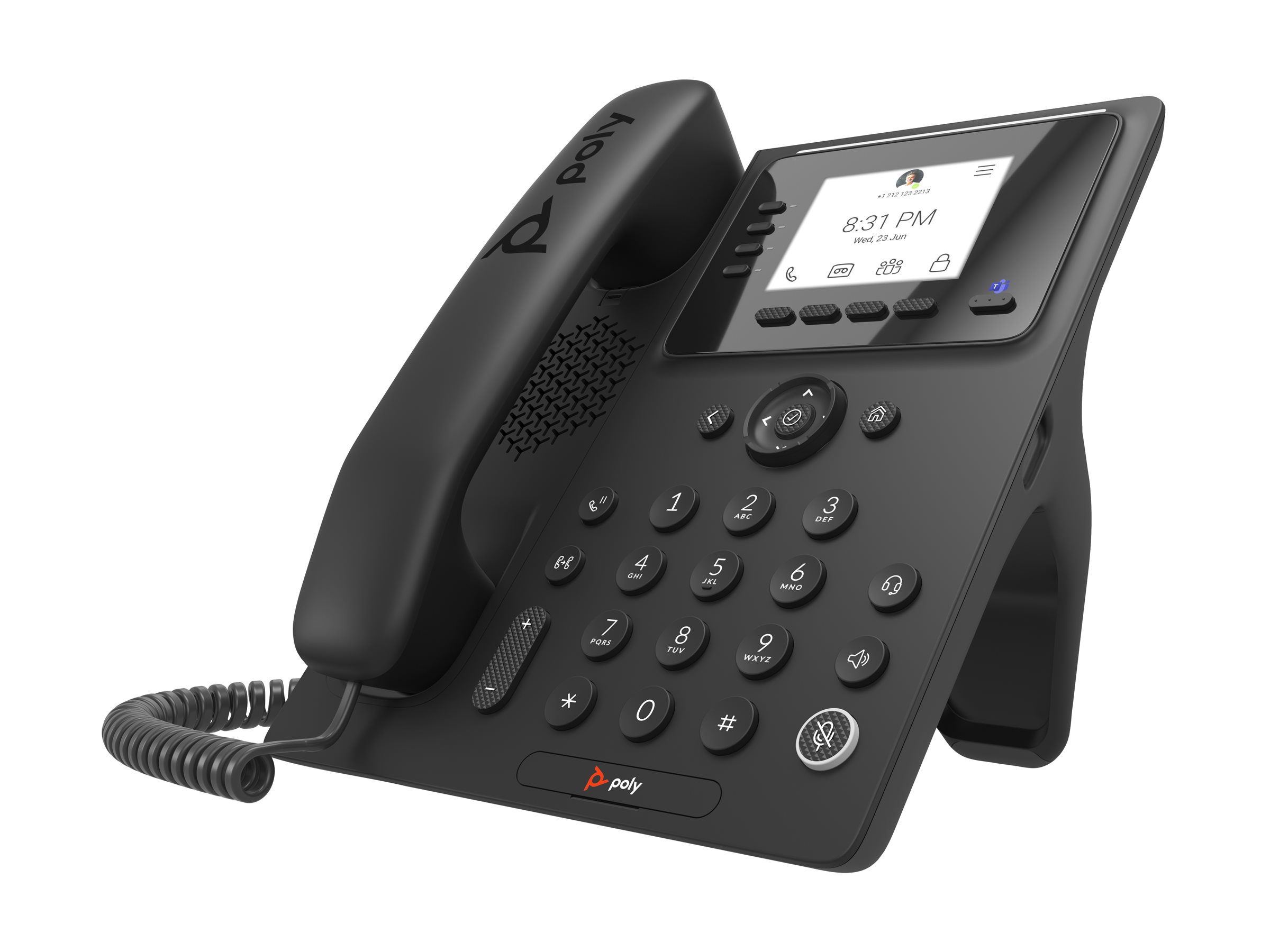 HP Poly CCX 350 Media Phone MS PoE
