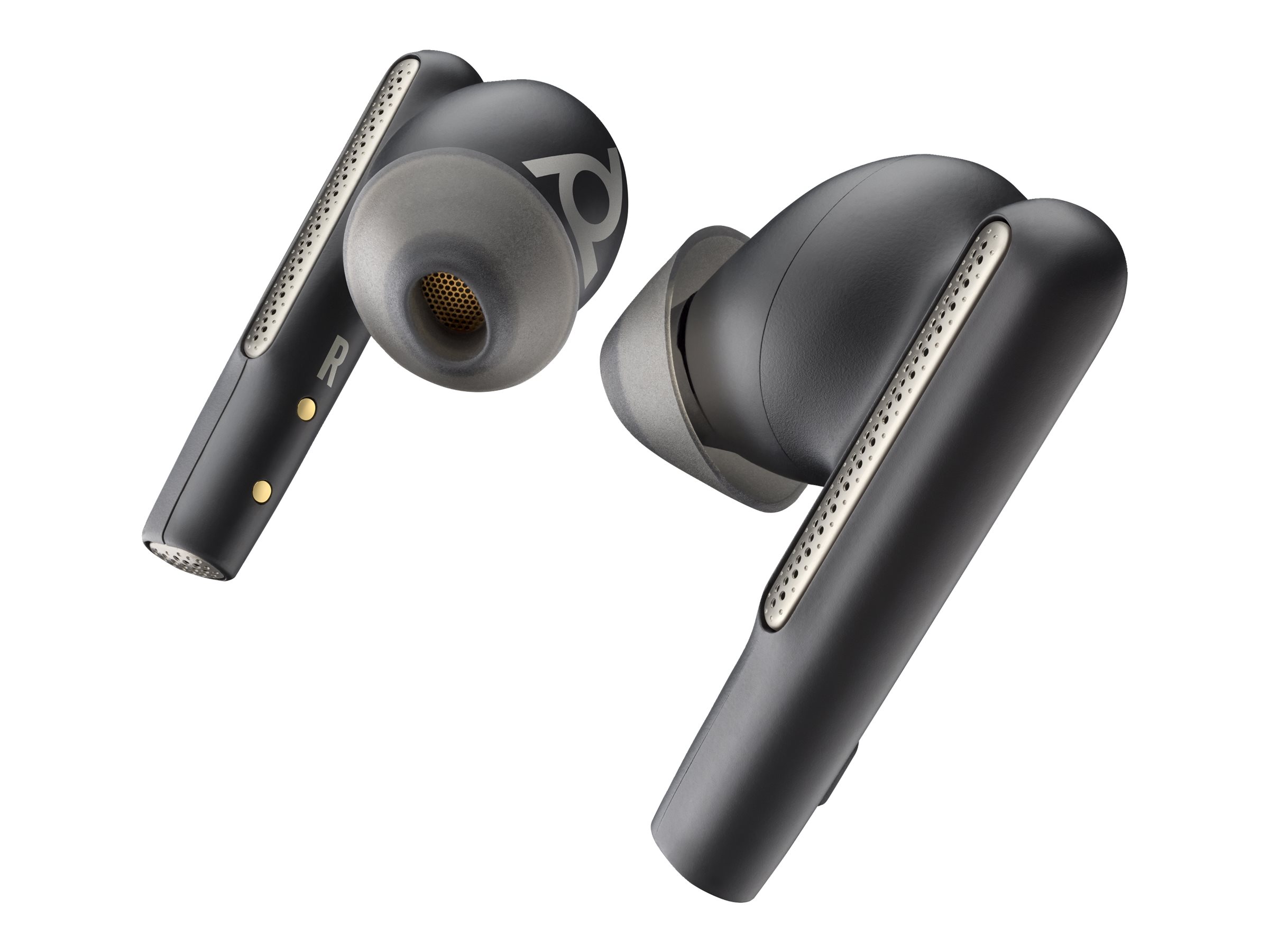 HP Poly Voyager Free 60/60+ Black Earbuds (2 Pieces)