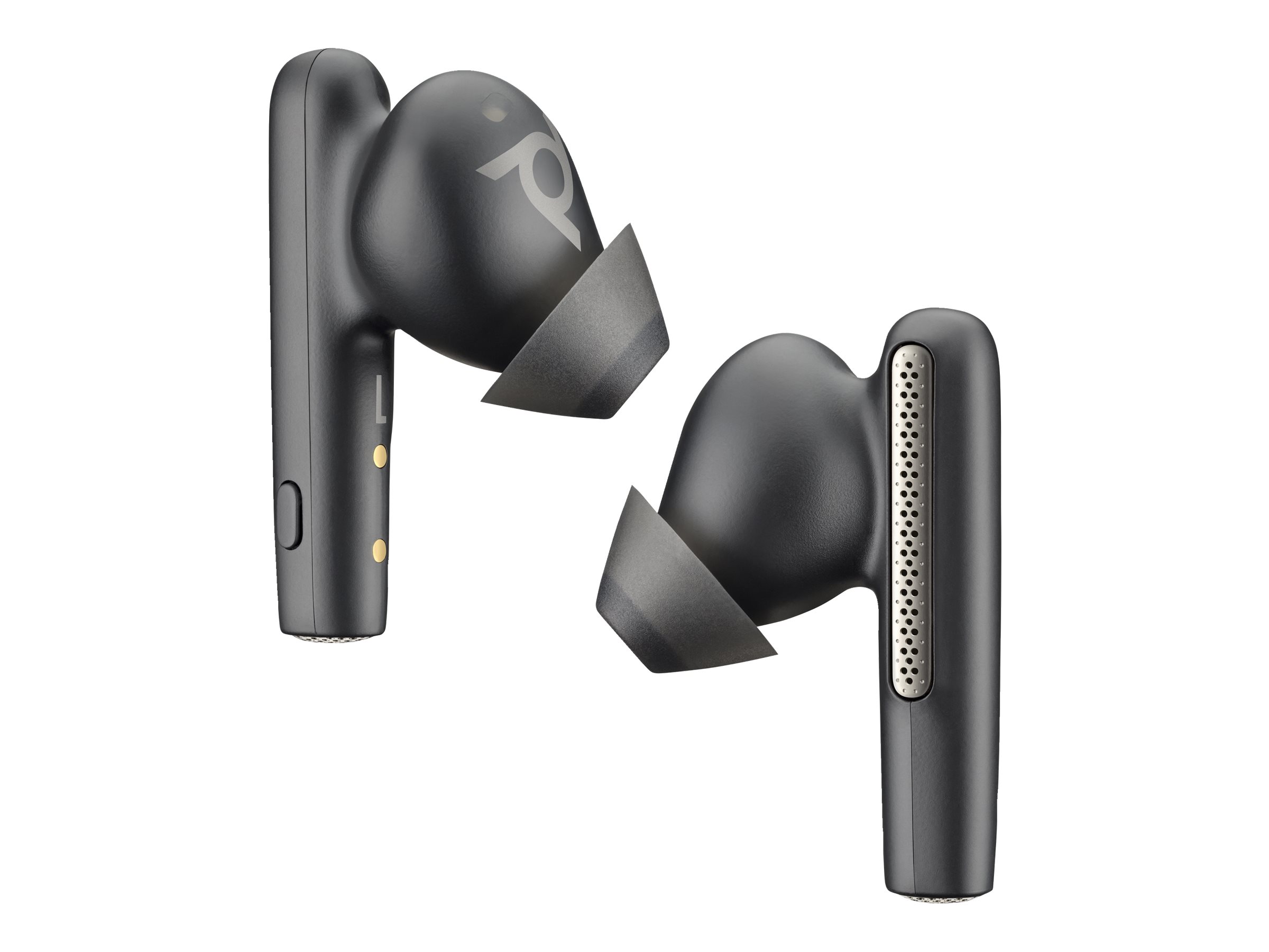 HP Poly Voyager Free 60/60+ Black Earbuds (2 Pieces)