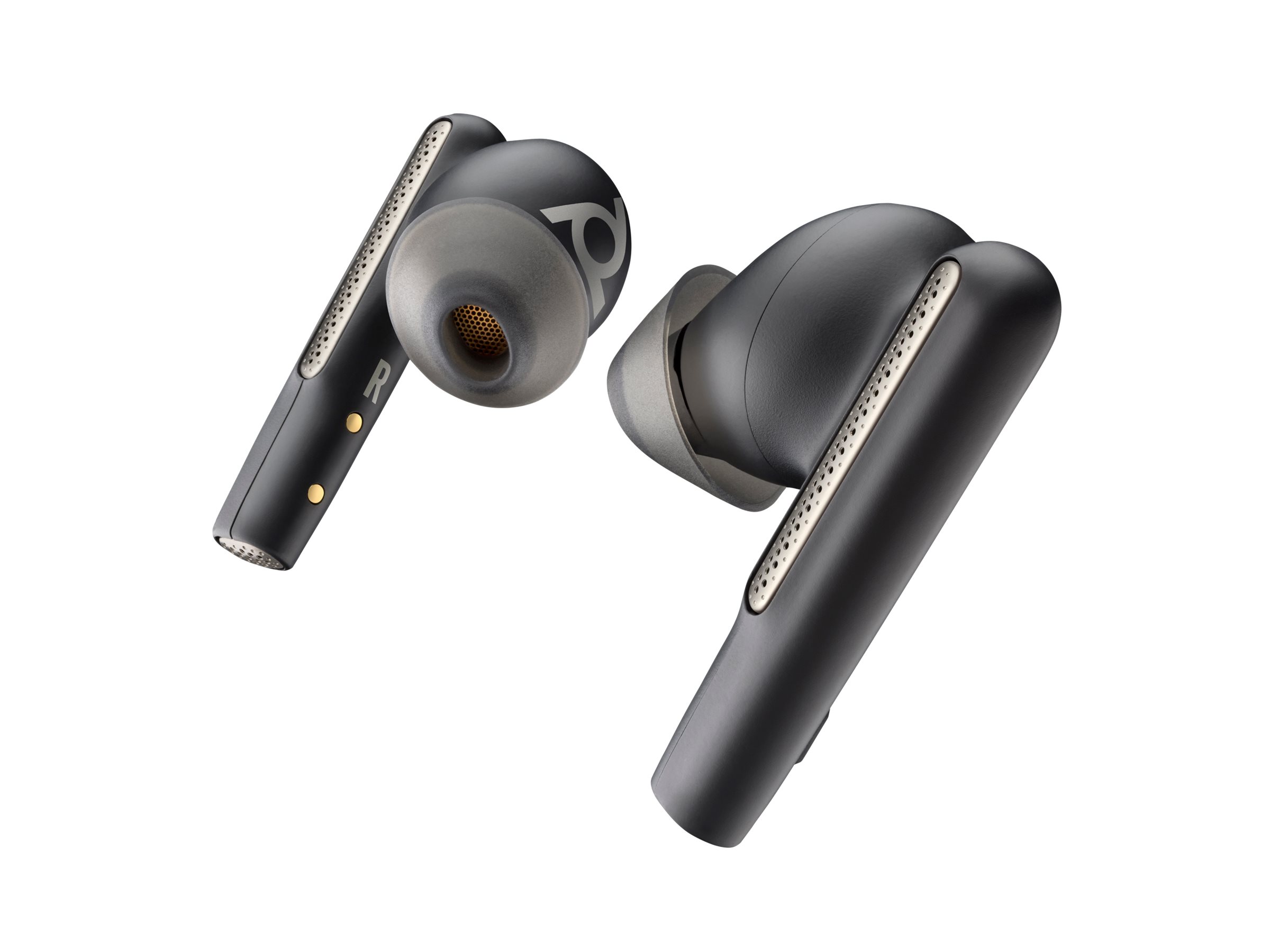 HP Poly Voyager Free 60/60+ Black Earbuds (2 Pieces)