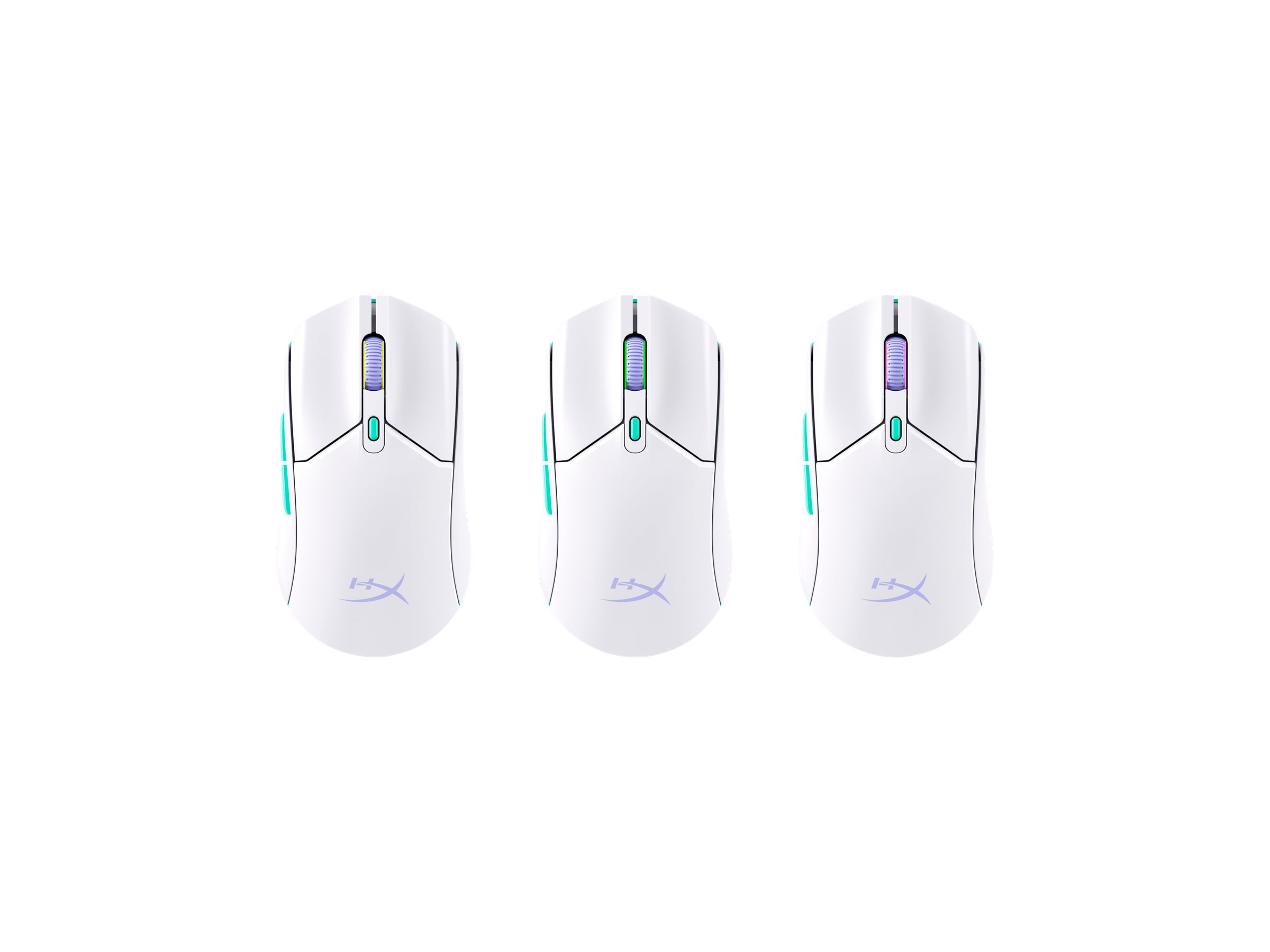 HP HyperX PF Has 2 Core WL WHT Gm Ms (P)