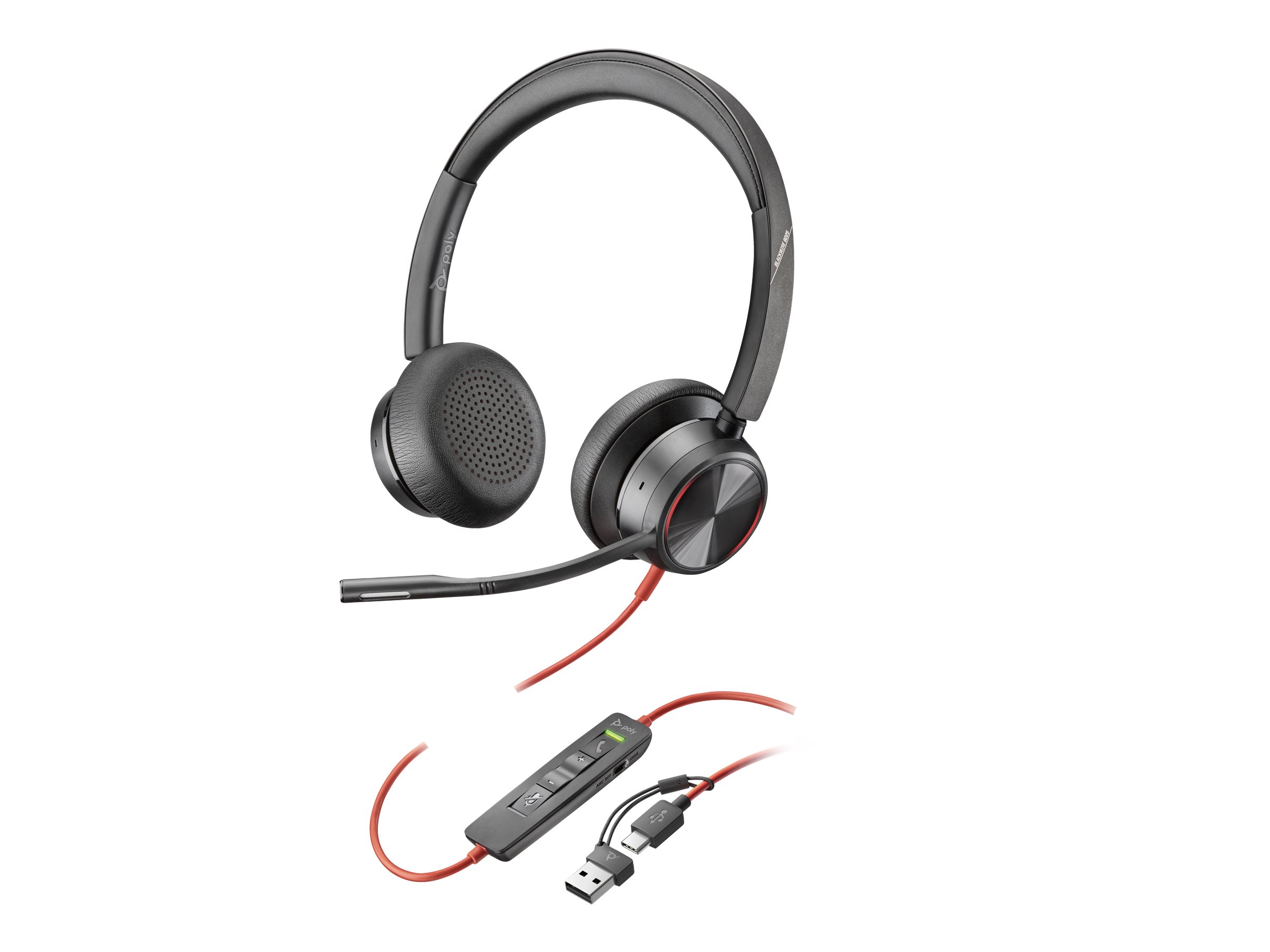 Poly Blackwire 8225 Stereo UC USB-C