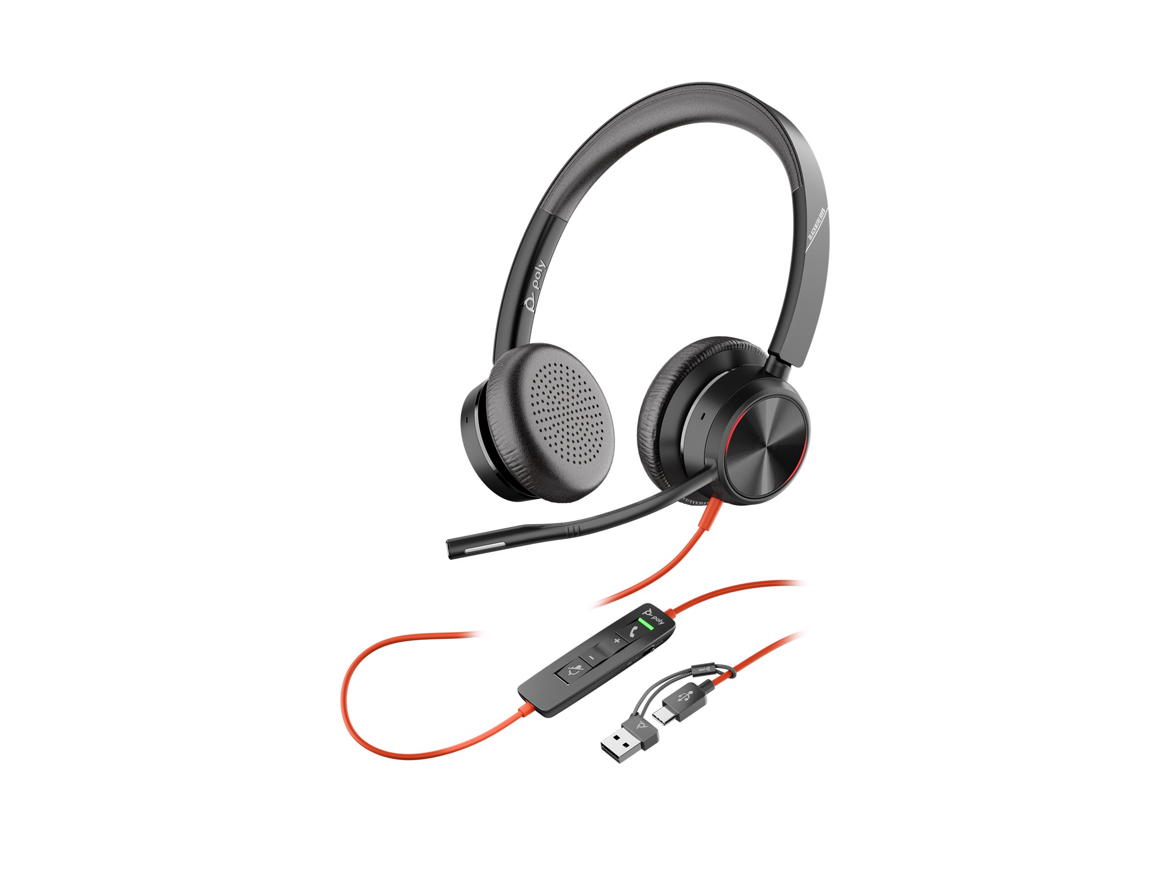 HP Poly BW 8225 Stereo USB-C HS +USB-C/A