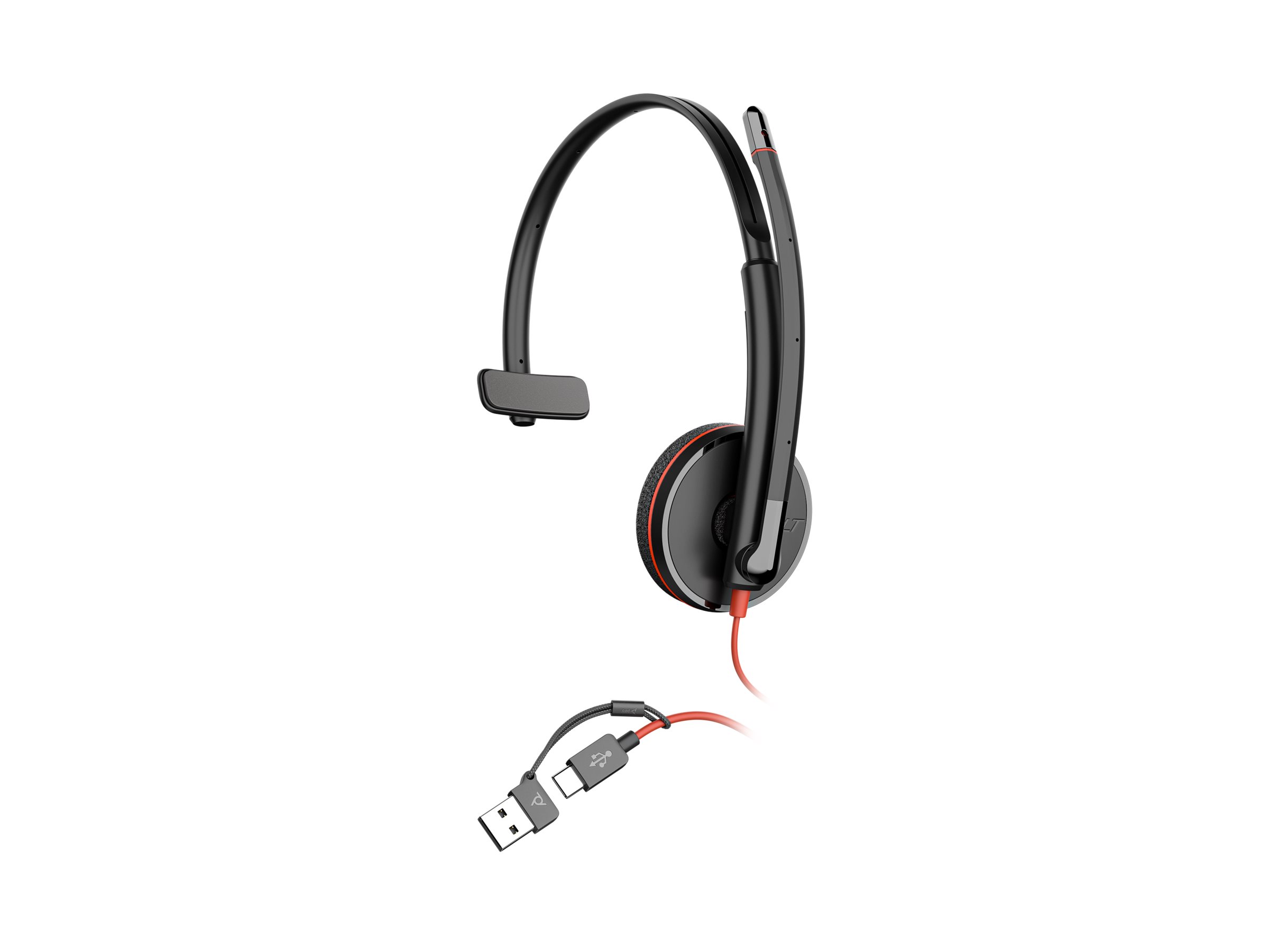 HP Poly BW 3210 USB-C HS +USB-C/A Bulk