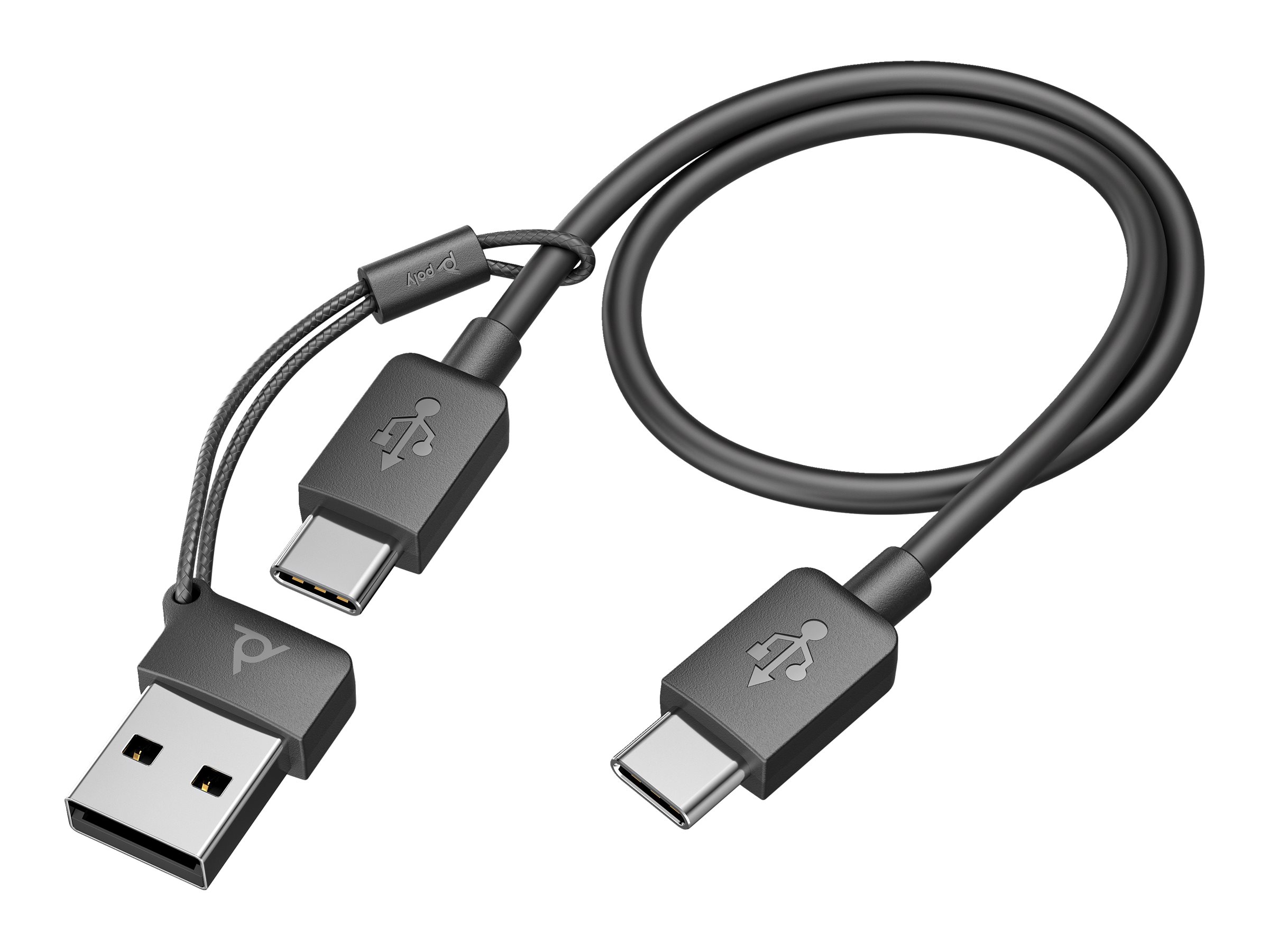Poly Voyager Focus 2 BT +USB-C/A +Ladestand