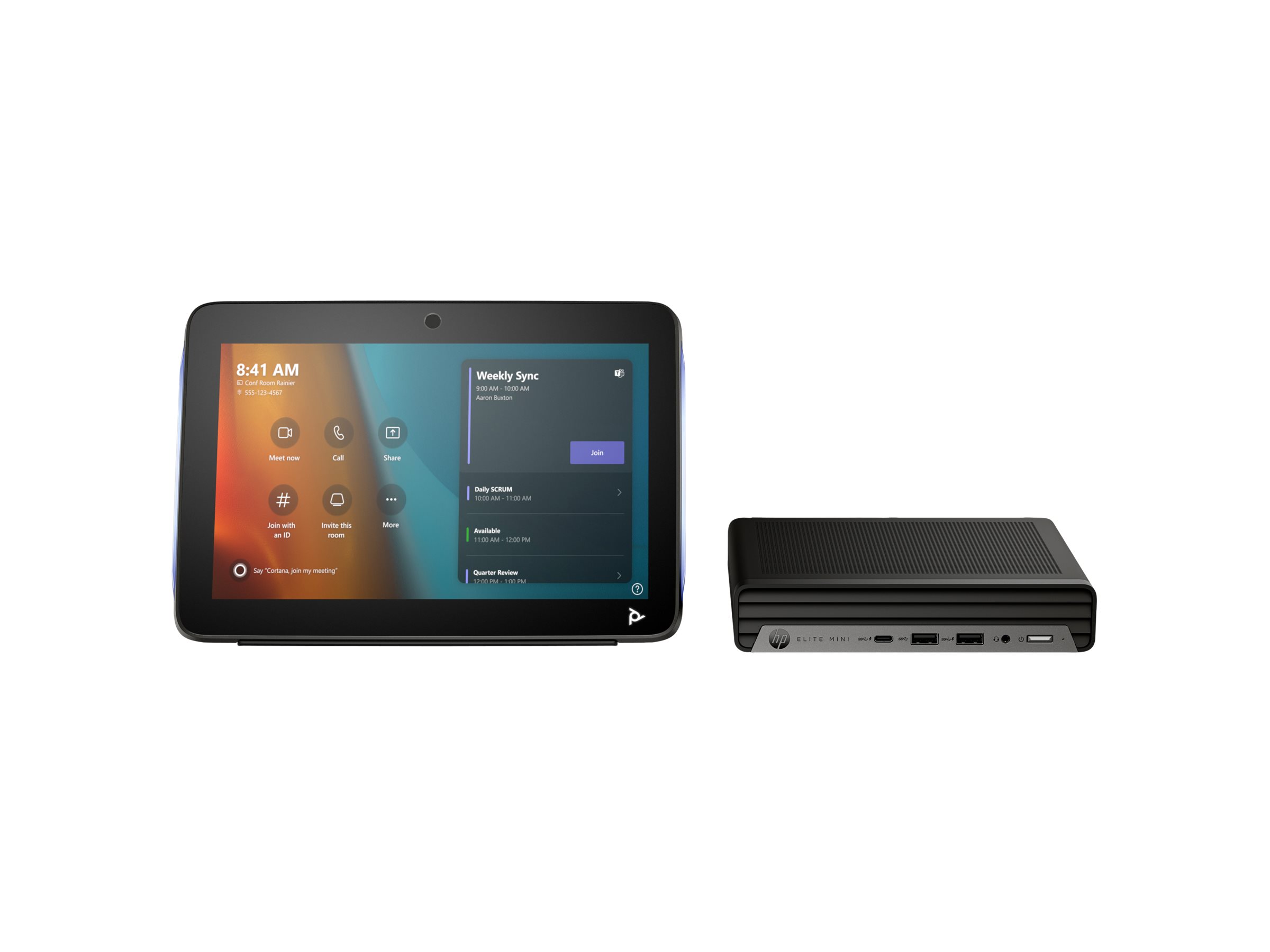 HP Poly Mini IP Conf wMTR PC i7-13700T